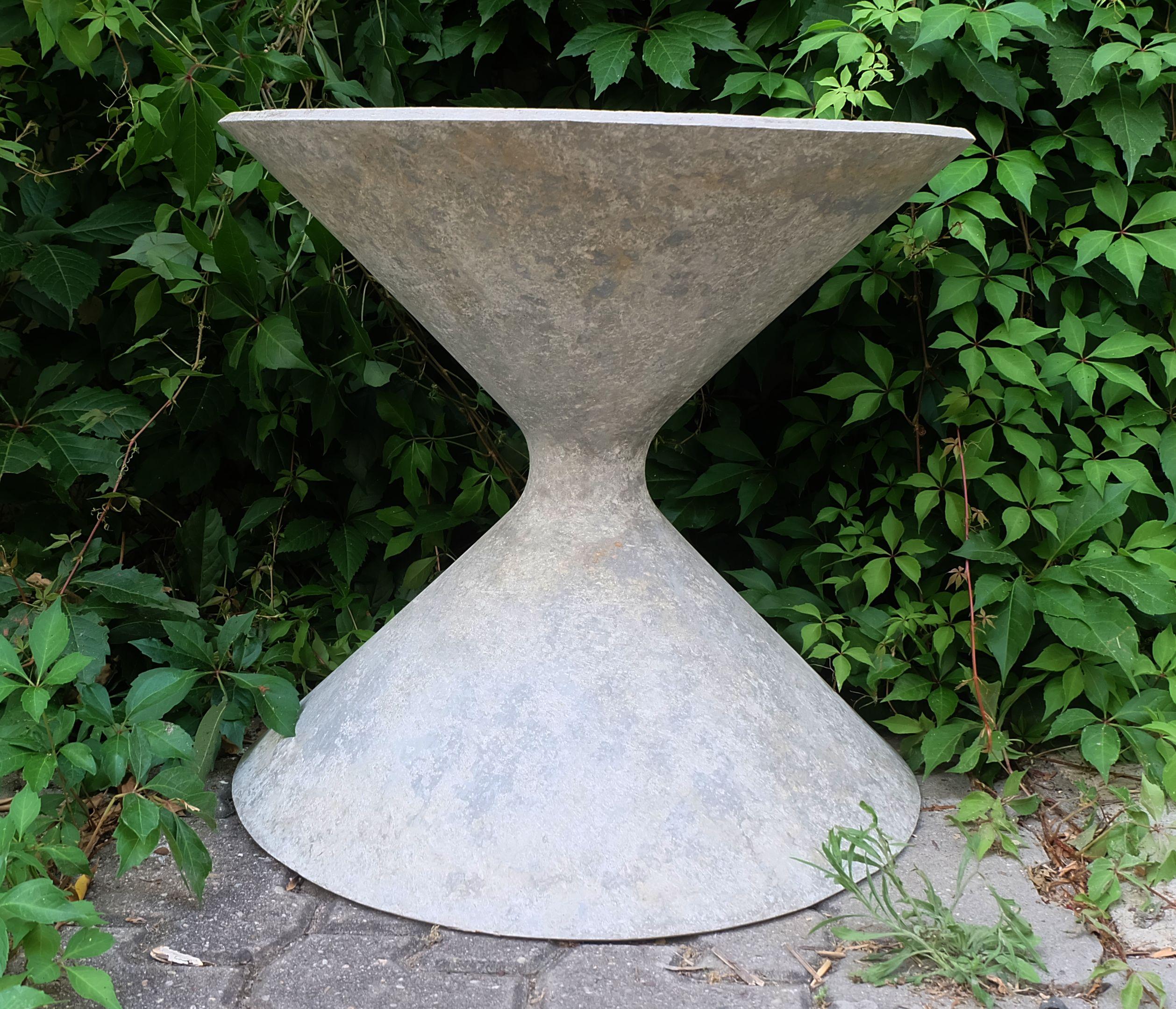 Swiss architectural mid century PLANTER willy guhl eternit plant pot 1950s