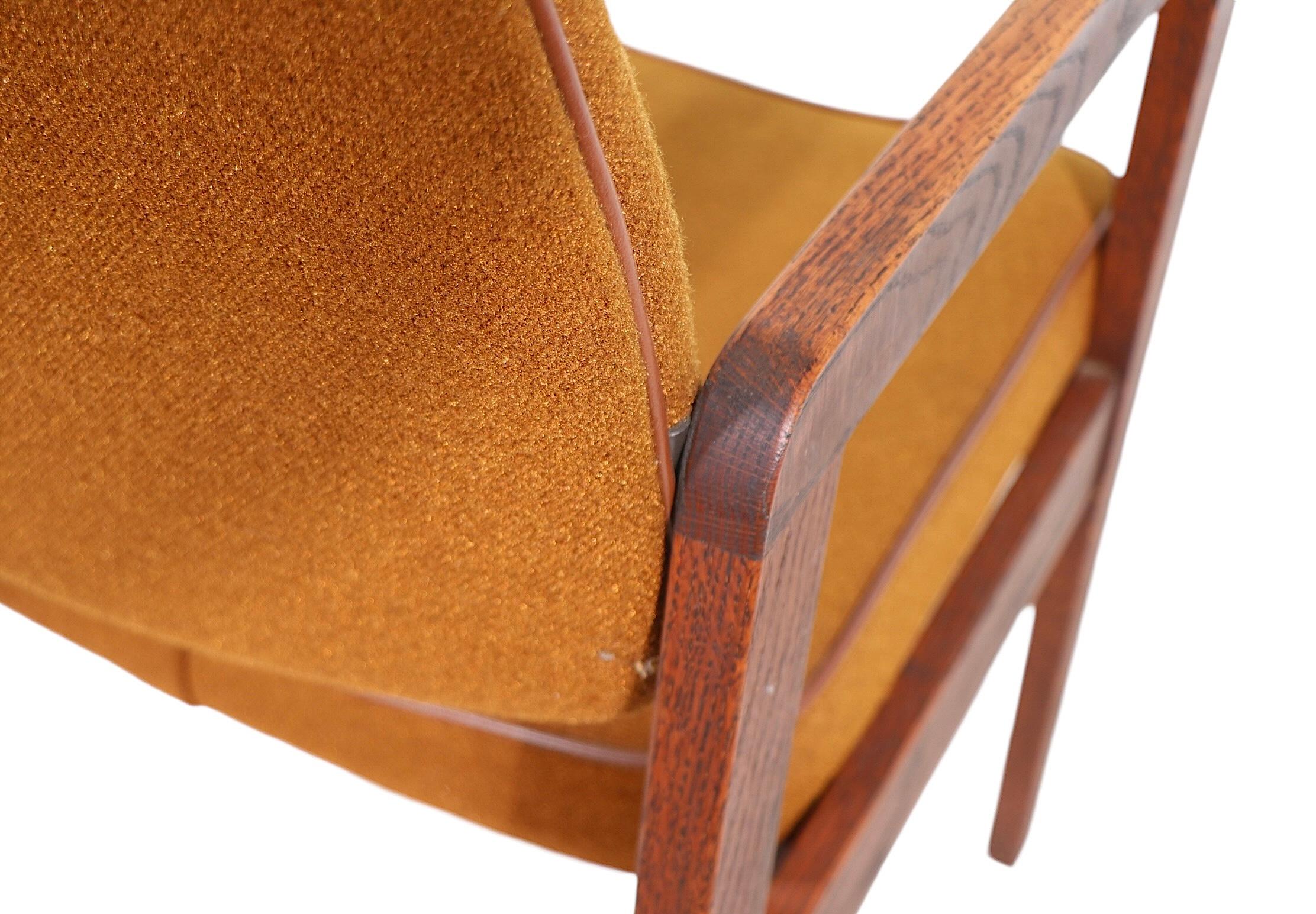 Architectural Mid Century Style Arm Chair by The Superior Chaircraft Corp. 1986 For Sale 3