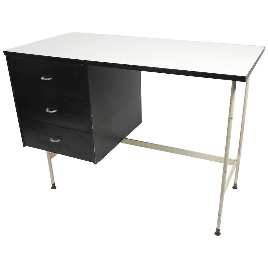Architectural Mid Century Desk by Thonet