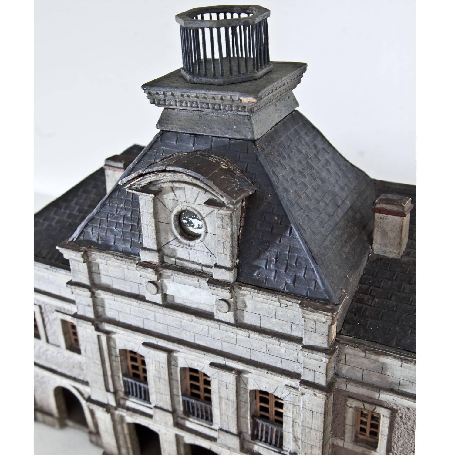 Plaster Architectural Model, First Half of the 19th Century