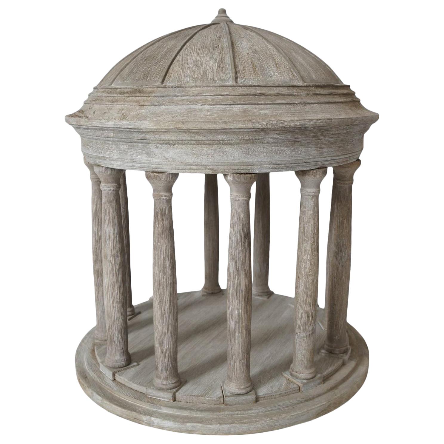 Architectural Model of a Palladian Temple by Maitland Smith
