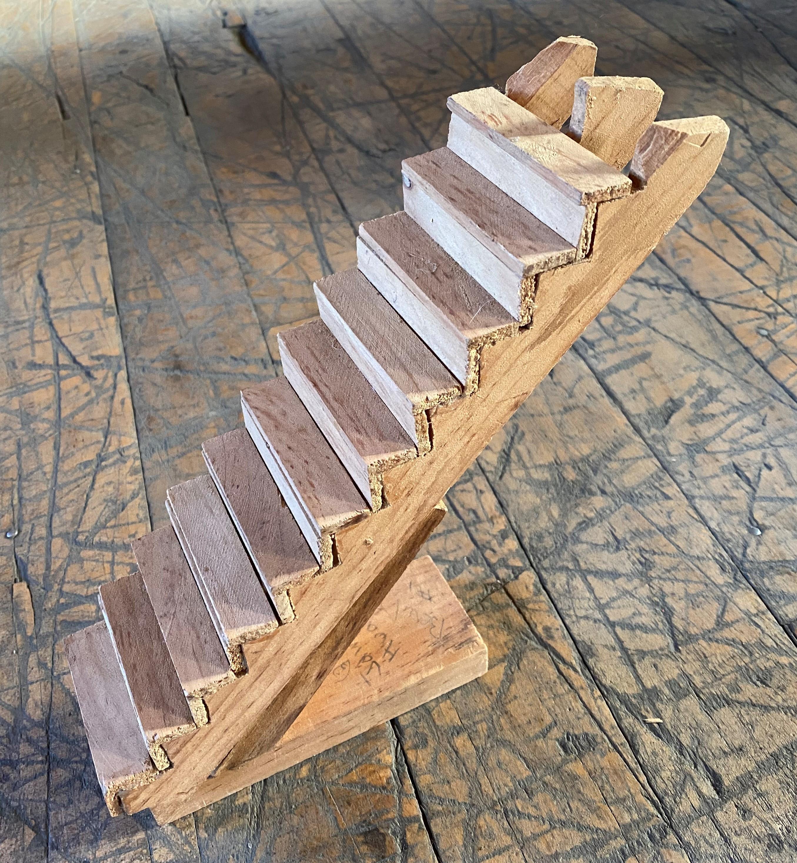 20th Century Architectural Model of a Timber Framed House