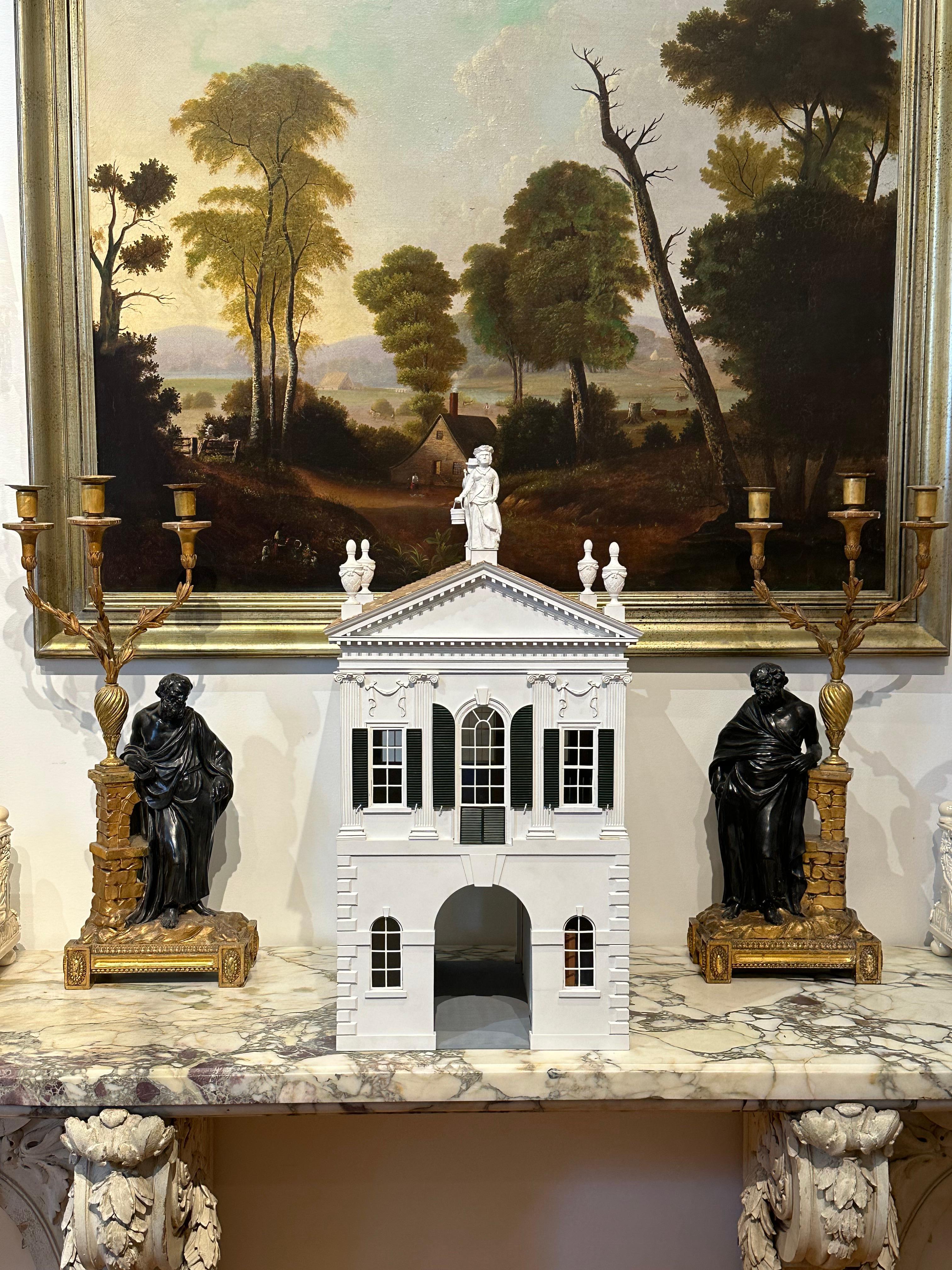 Federal Architectural Model of the Derby Summer House Designed by Samuel McIntire