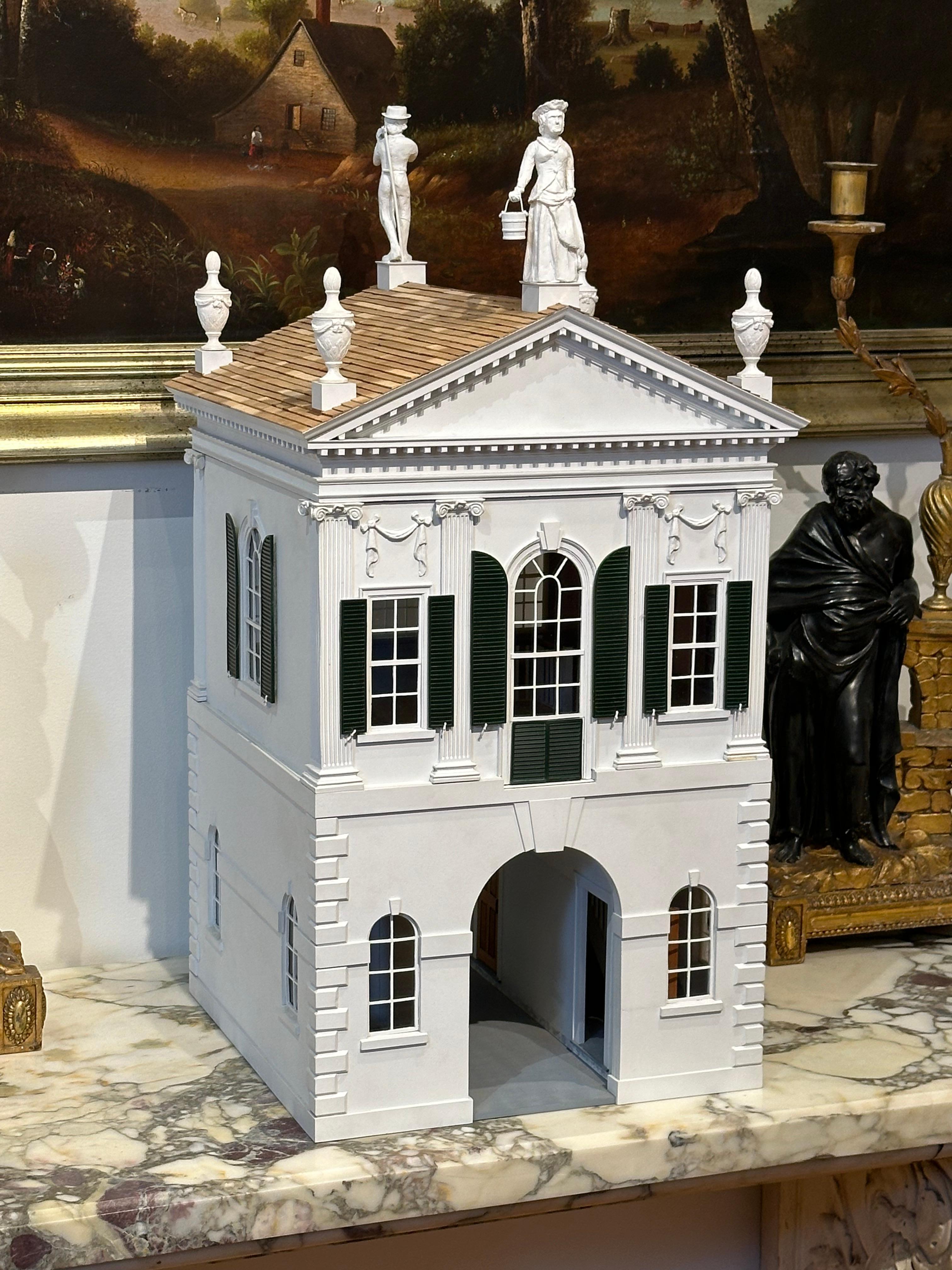 American Architectural Model of the Derby Summer House Designed by Samuel McIntire