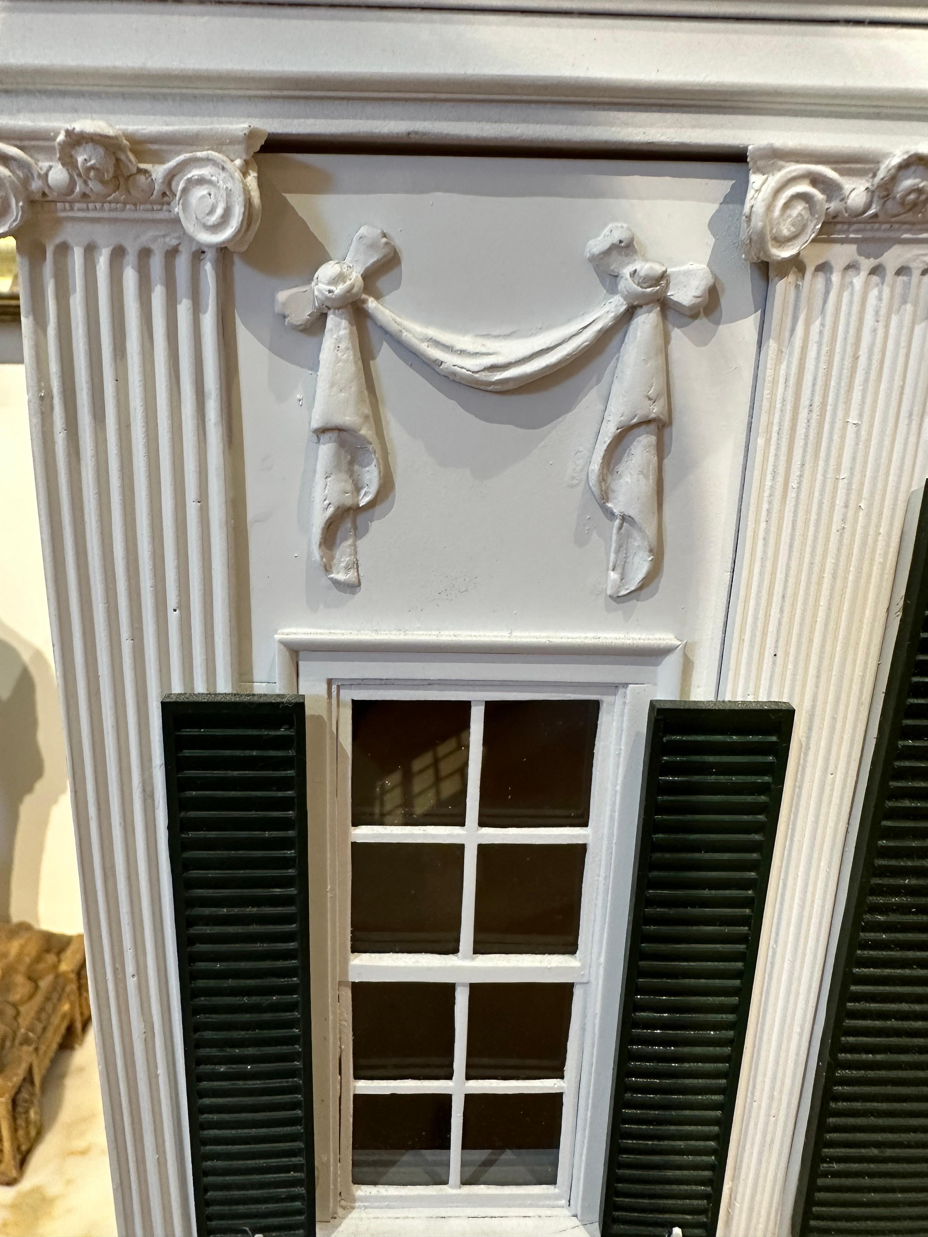 Plexiglass Architectural Model of the Derby Summer House Designed by Samuel McIntire