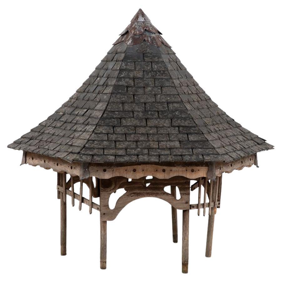 Architectural Model with Slate Roof For Sale