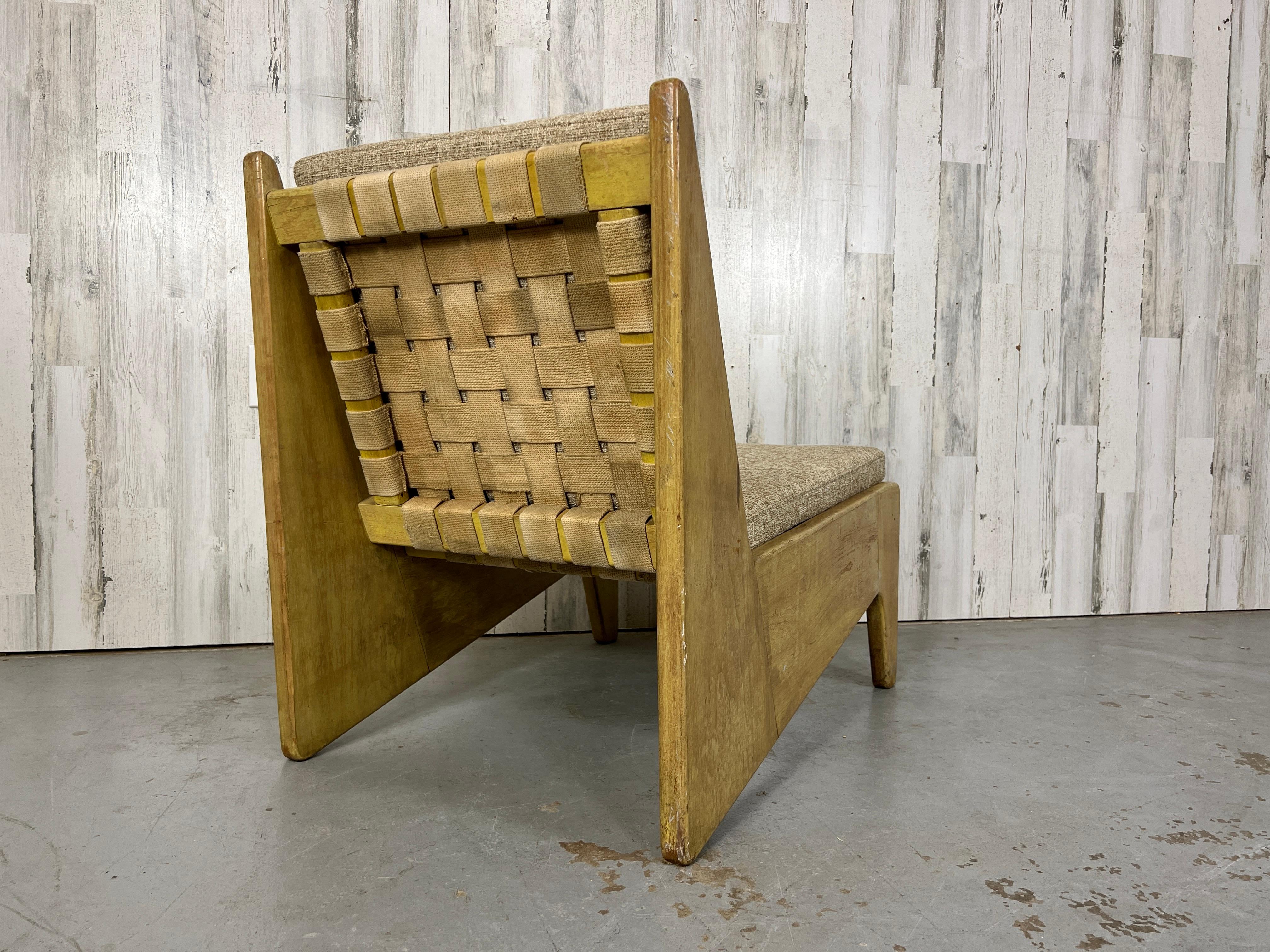 Mid-Century Modern Architectural Modernist Lounge Chair For Sale