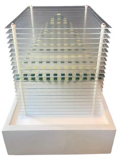 Architectural Op-Art Sculpture