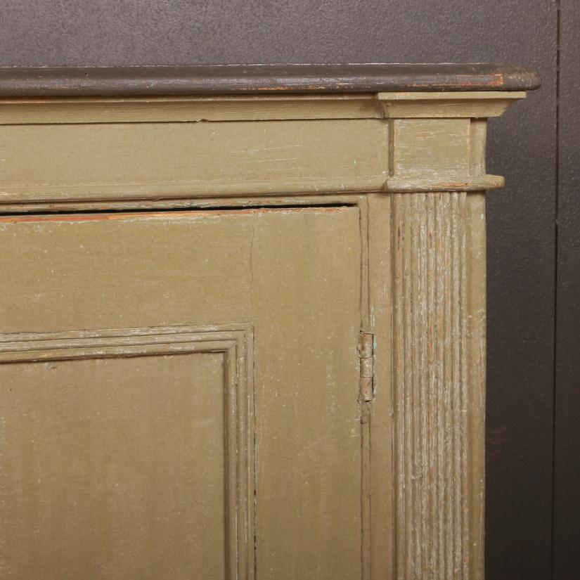 English Architectural Painted Sideboard
