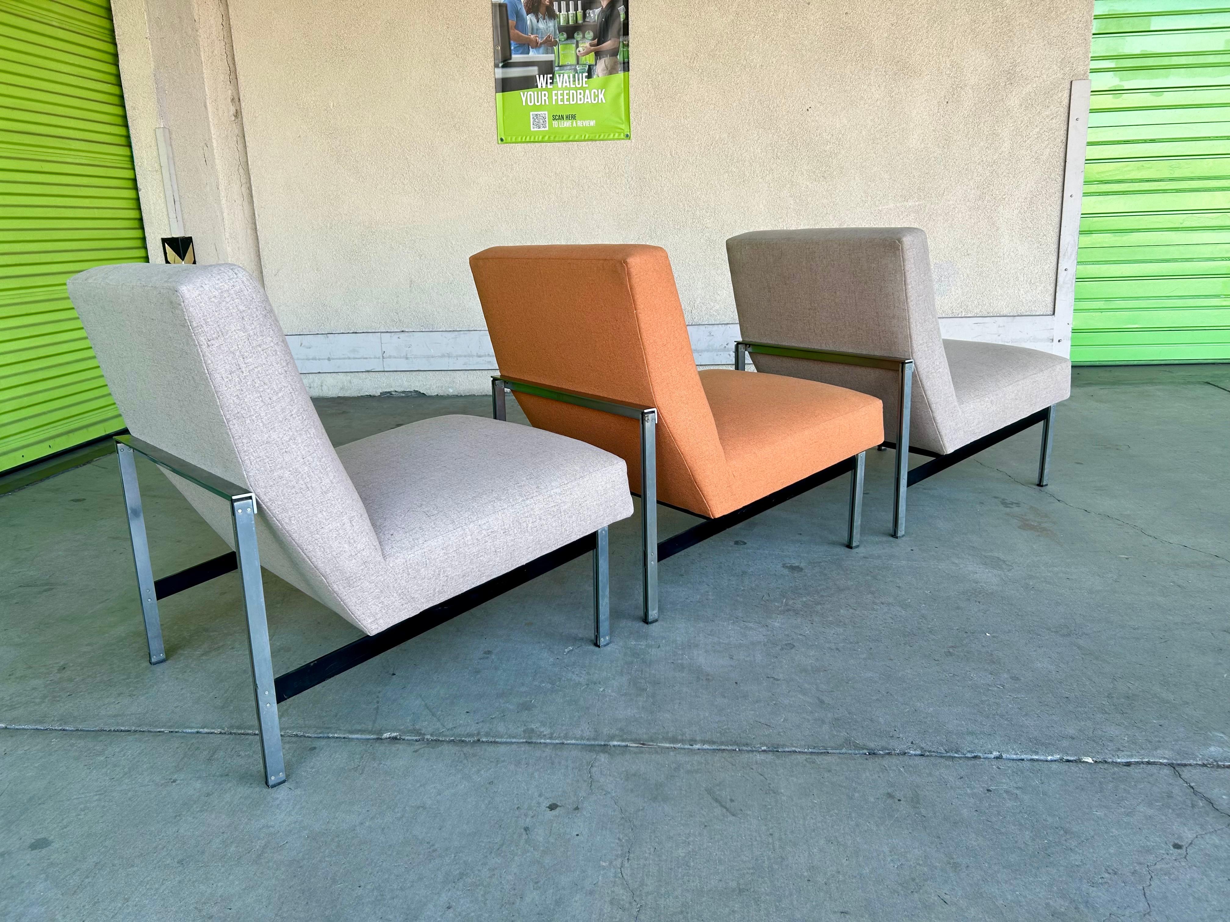 XX secolo Sedie / Divani architettonici 'Parallele Bar' Florence Knoll in vendita