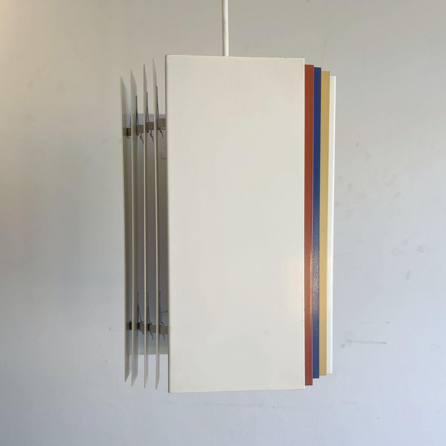Lampada a sospensione architettonica di Yki Nummi per Stockmann-Orno, anni '60 in vendita 12