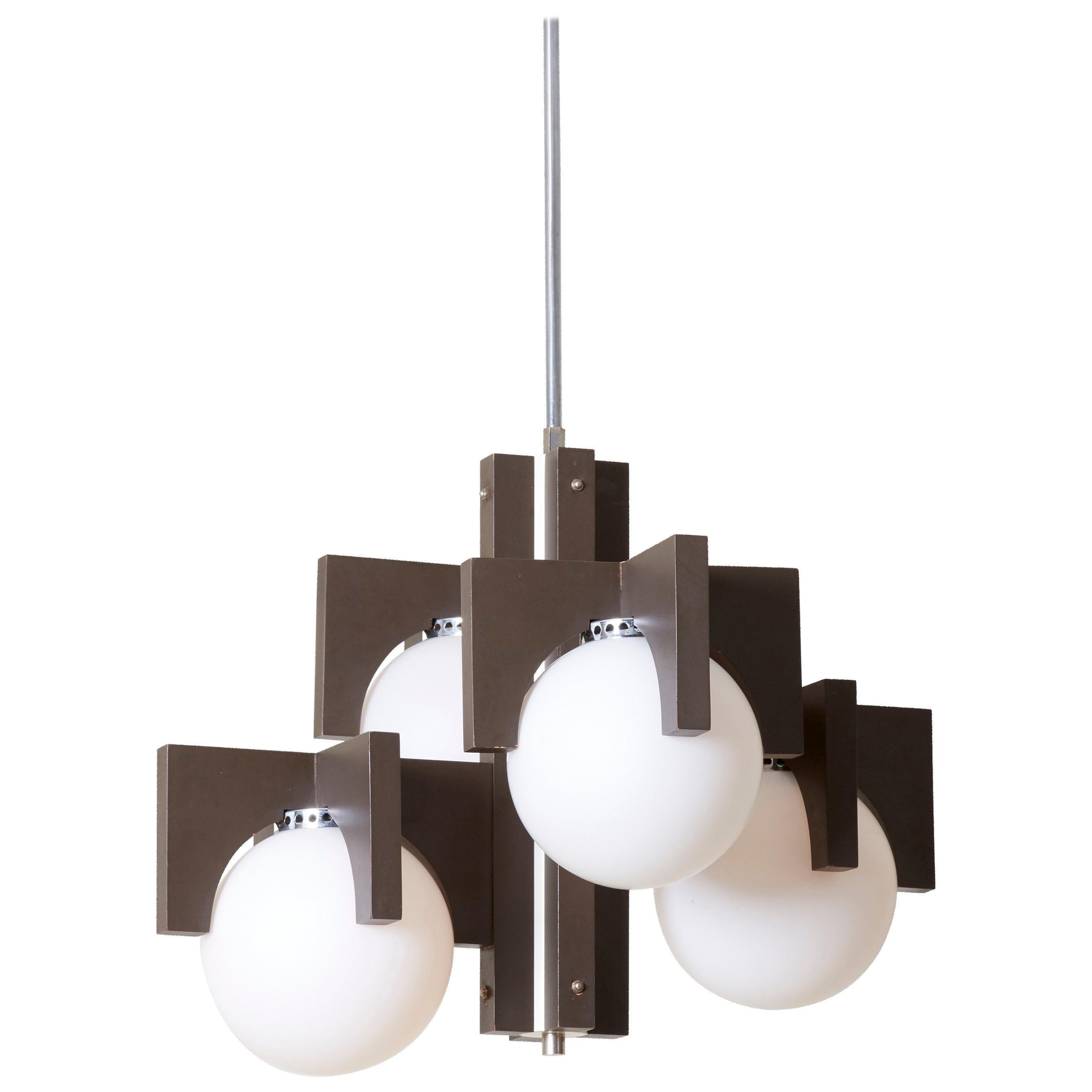 Architectural Pendant Lamp or Chandelier For Sale