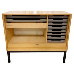 Architectural Mid Century Cabinet Drawers ASKO Finland / Aalto Florence Knoll