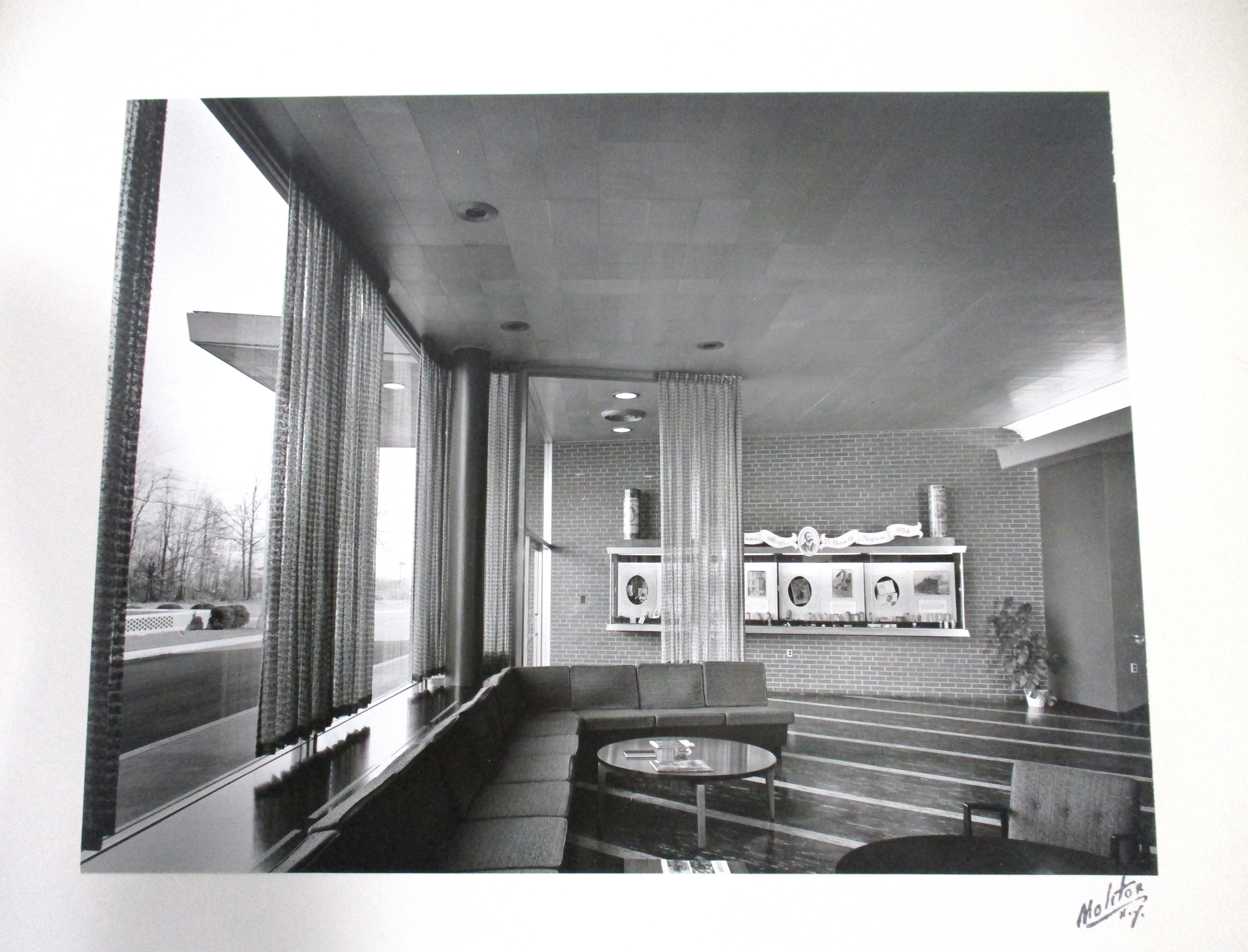 American Julius Shulman styled Architectural Photo Set #1 by Joseph W Molitor For Sale
