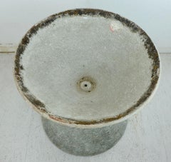 PLANTEUR architectural milieu de siècle willy guhl eternit plant pot 1950s