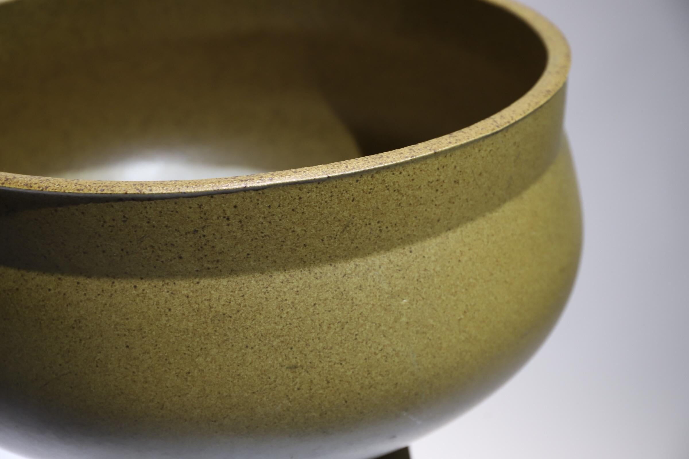 Ceramic Architectural Planter Pot Vessel by David Cressey For Sale