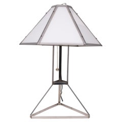 Lampe de table architecturale post-moderne des années 1970  