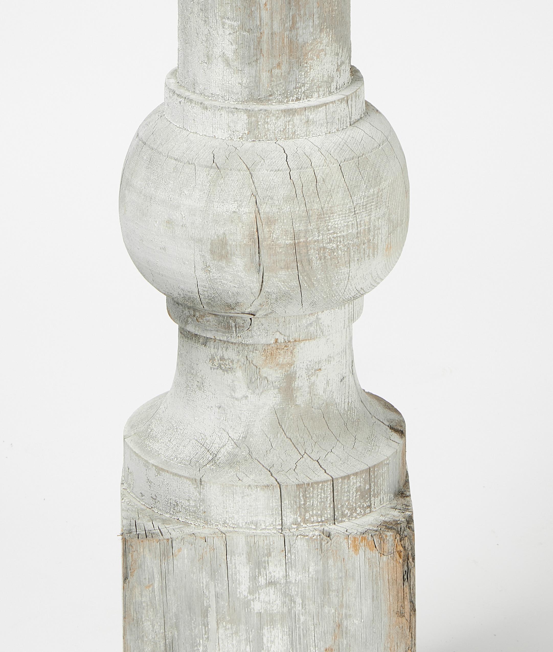 North American Architectural Post with Bulbous Turning For Sale