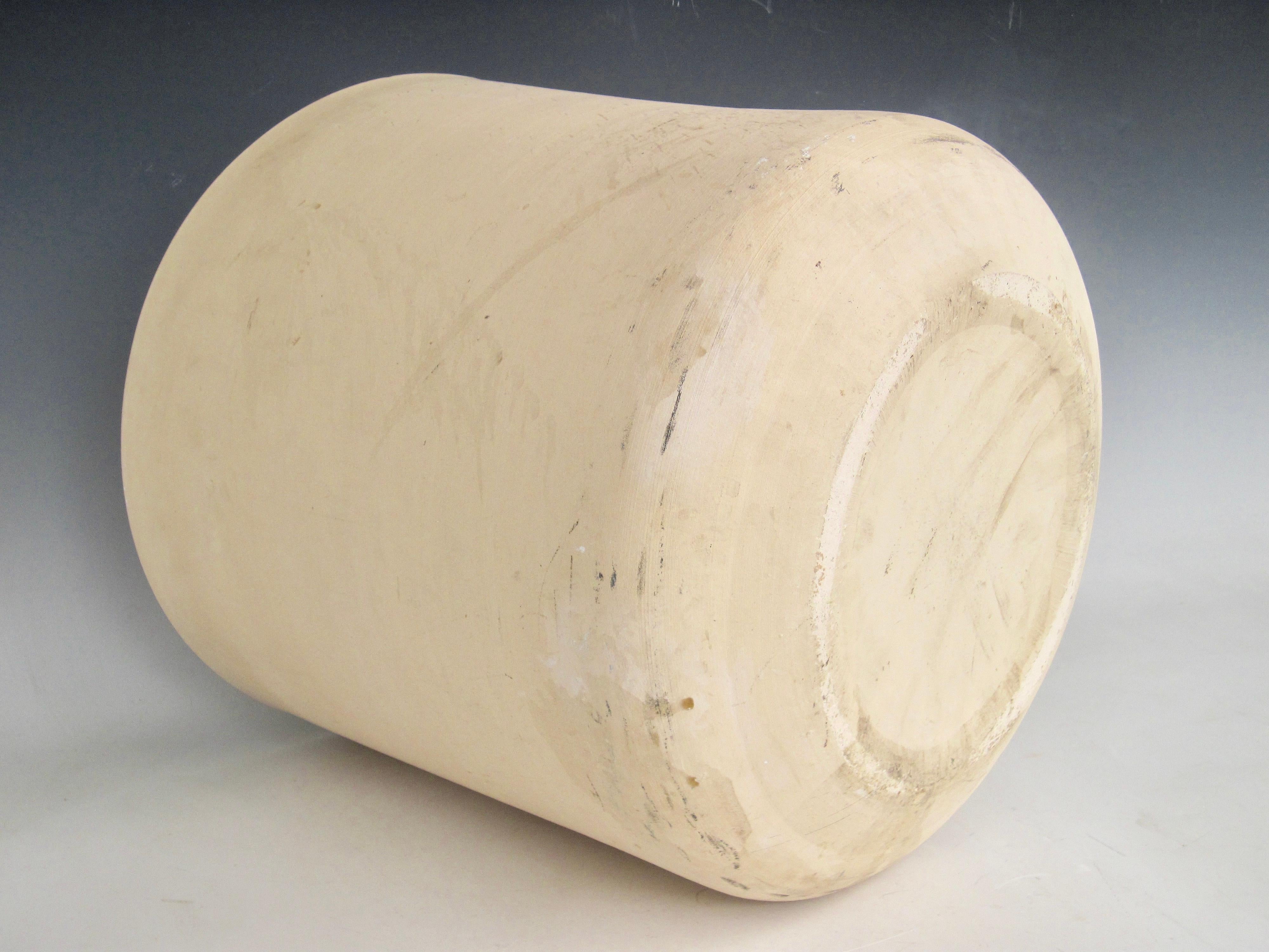 Architectural Pottery Bisque Lt-15 Planter by Malcolm Leland California Modern For Sale 3