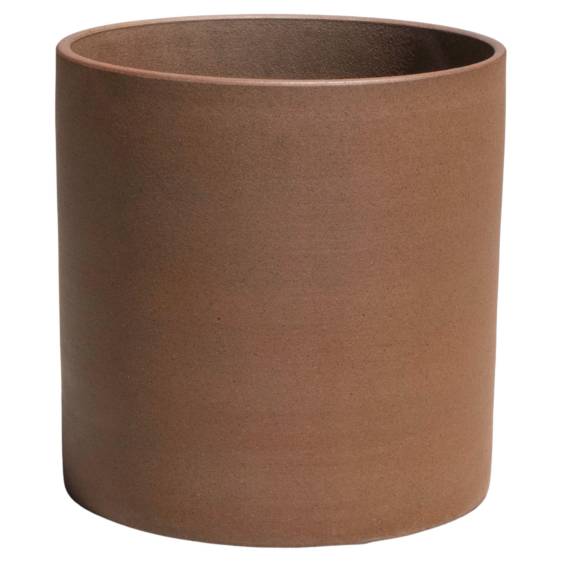 Jardinera cilíndrica Architectural Pottery de gres en venta