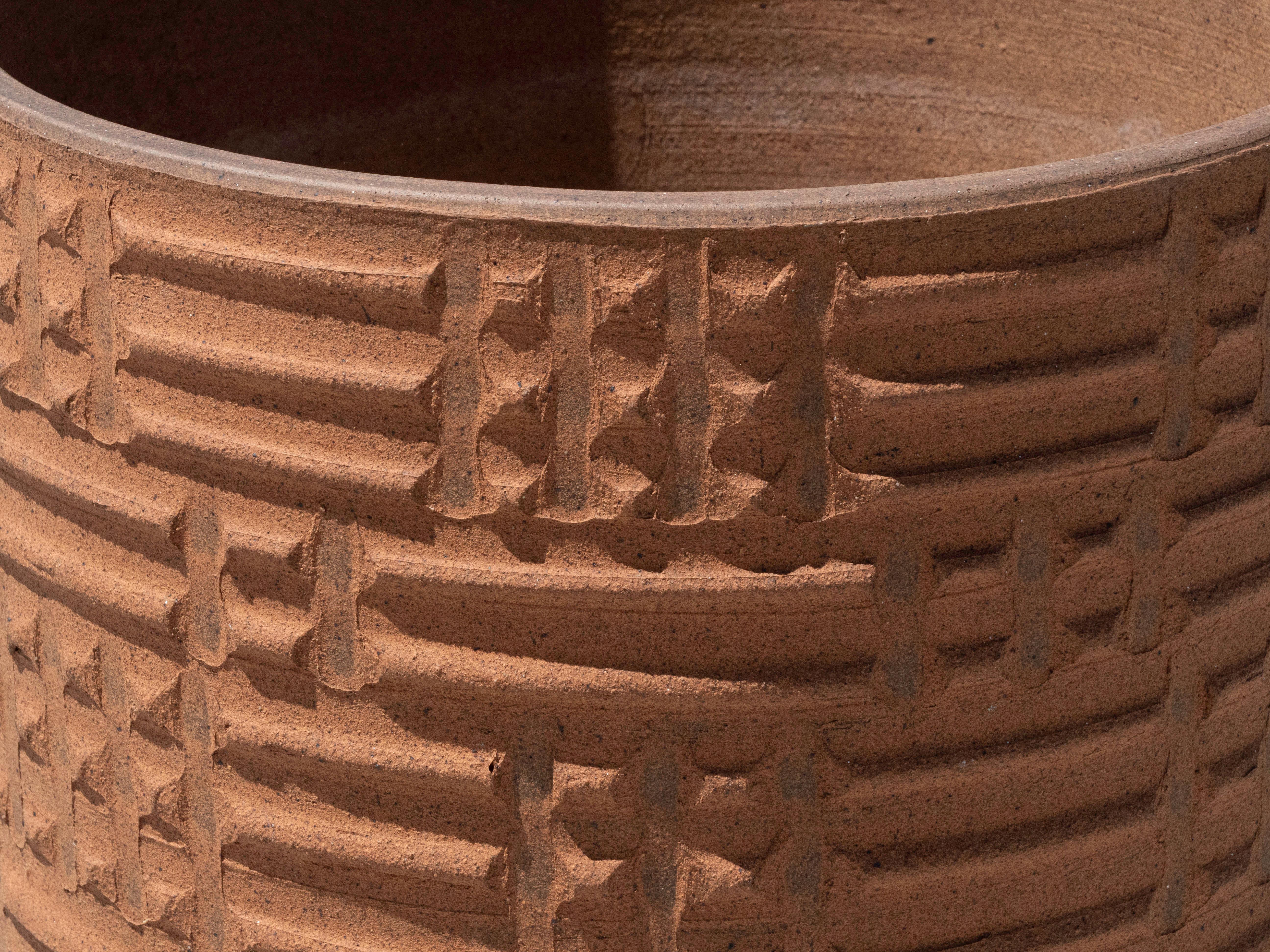 Architectural Pottery Jardinera cilíndrica 