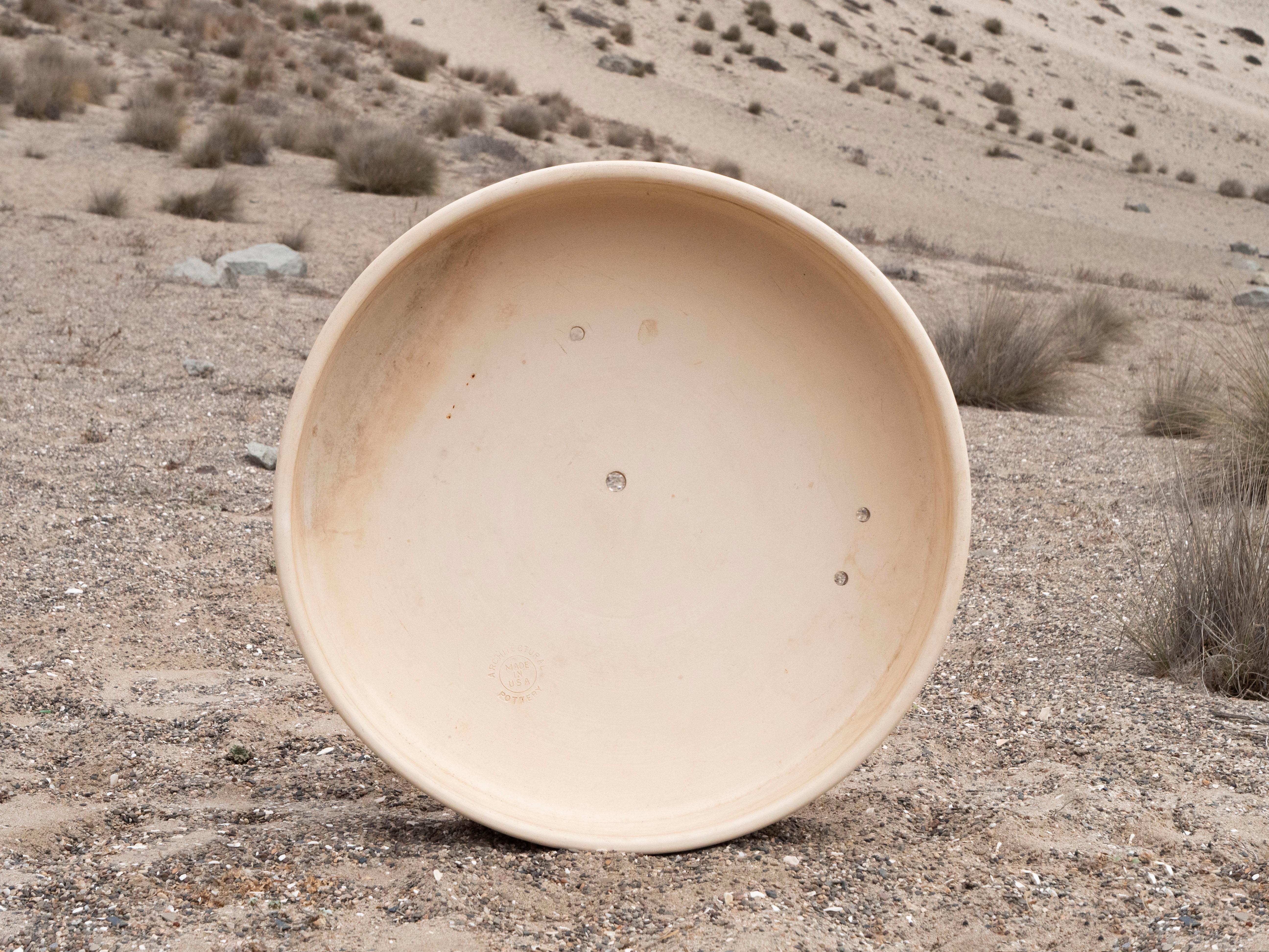 20th Century Architectural Pottery LaGardo Tackett CB-26 Planter in Bisque, 26