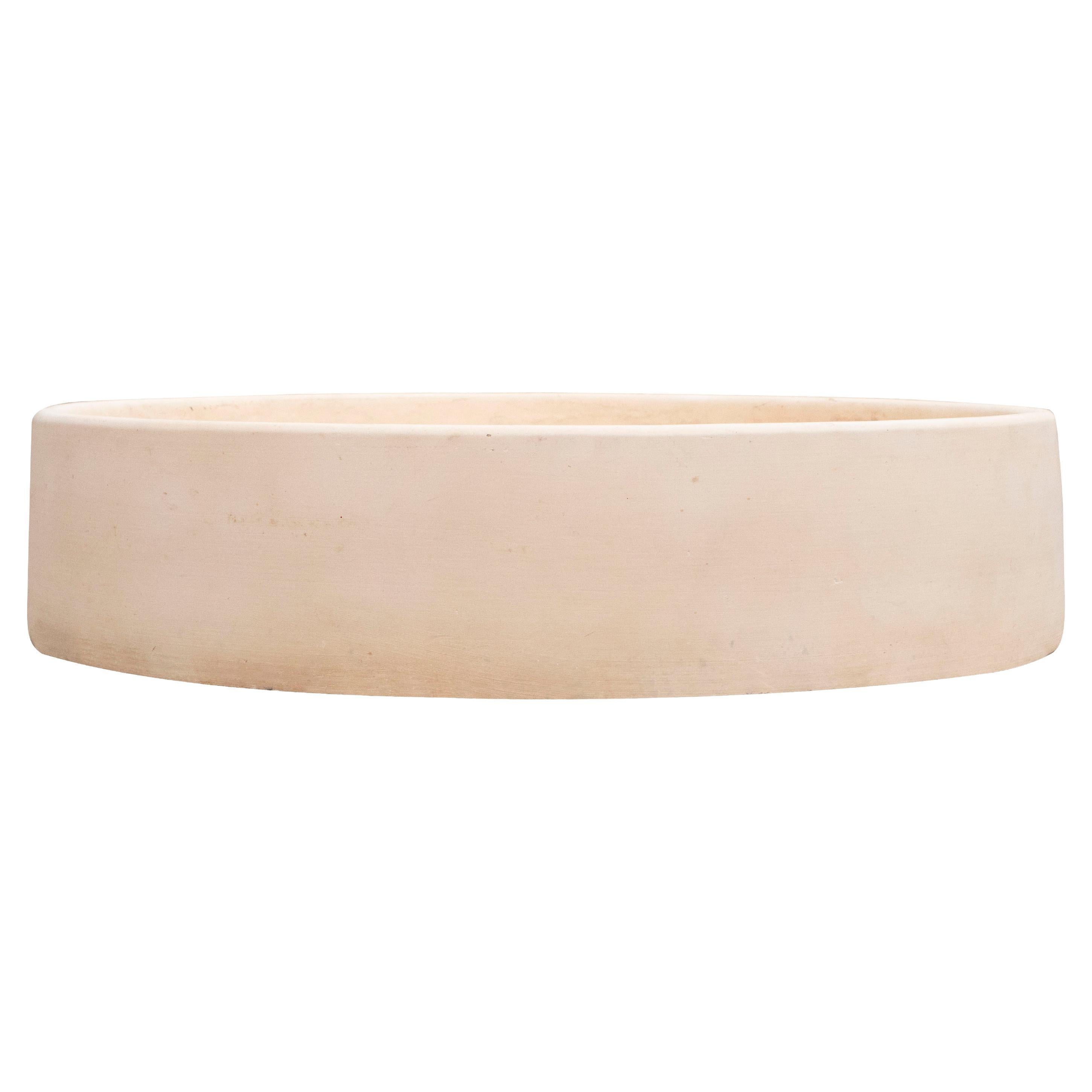 Architectural Pottery LaGardo Tackett CB-26 Planter in Bisque, 26" Diameter For Sale