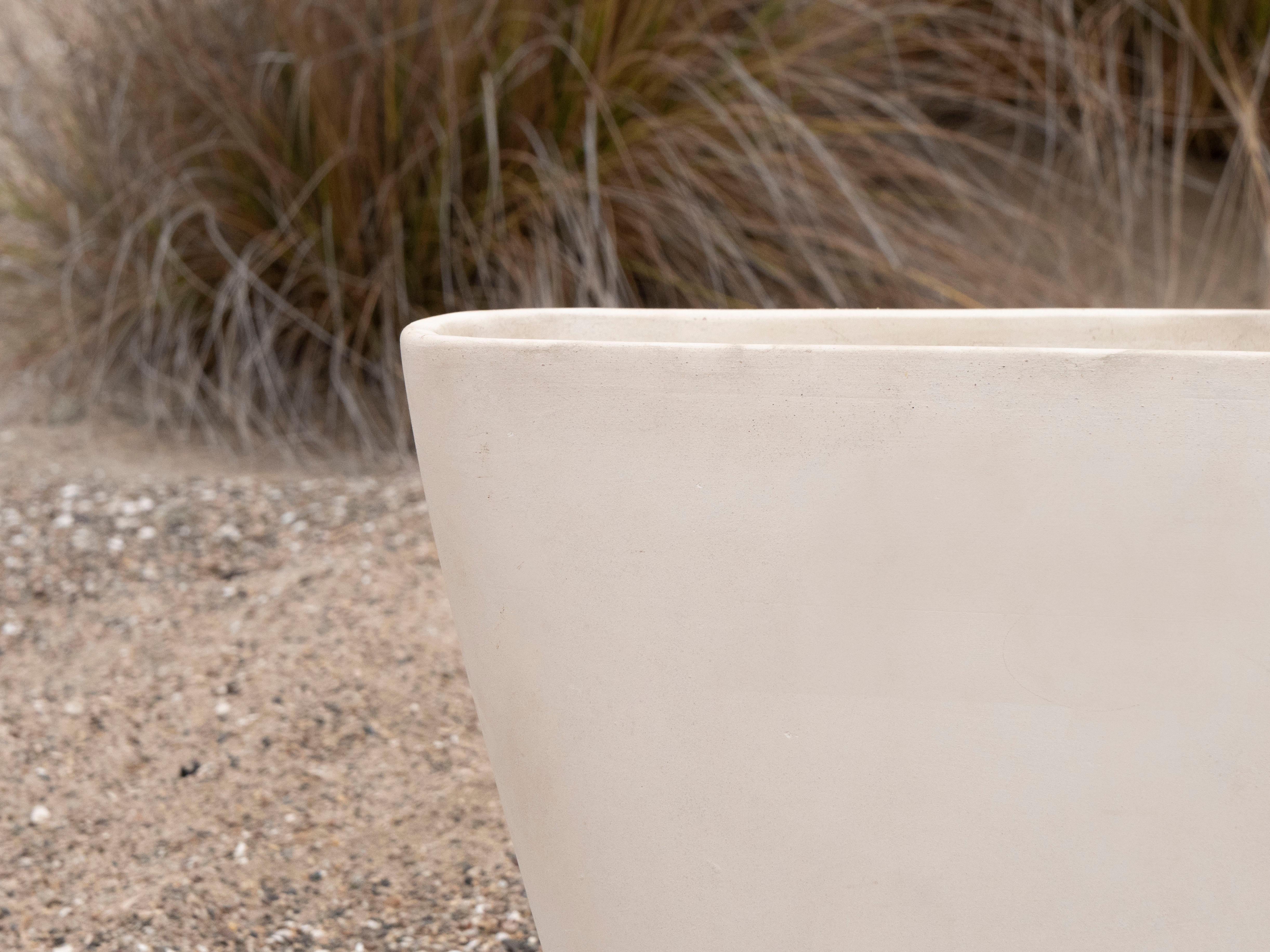 Architectural Pottery Malcolm Leland Domino Wall Planters in Bisque, 1 Available For Sale 3