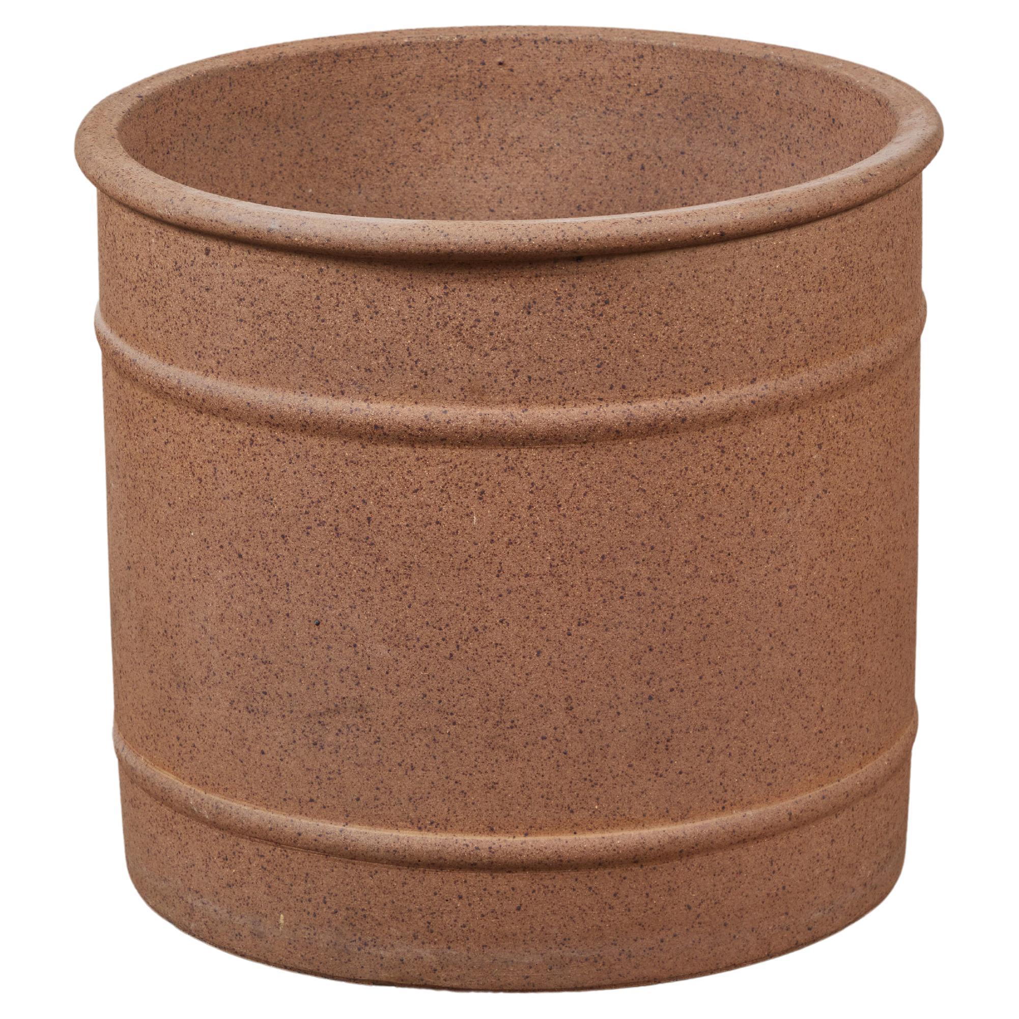 Architectural Pottery "PMC-14" Speckled Stoneware Planter For Sale