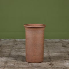 Architectural Pottery Stoneware Tulip Planter or Umbrella Stand
