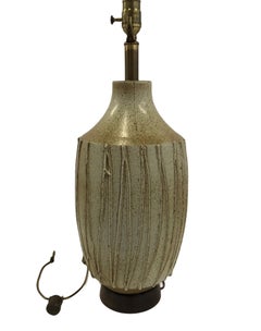 Architectural Pottery Table Lamp by David Cressey California Ceramist, 1960s