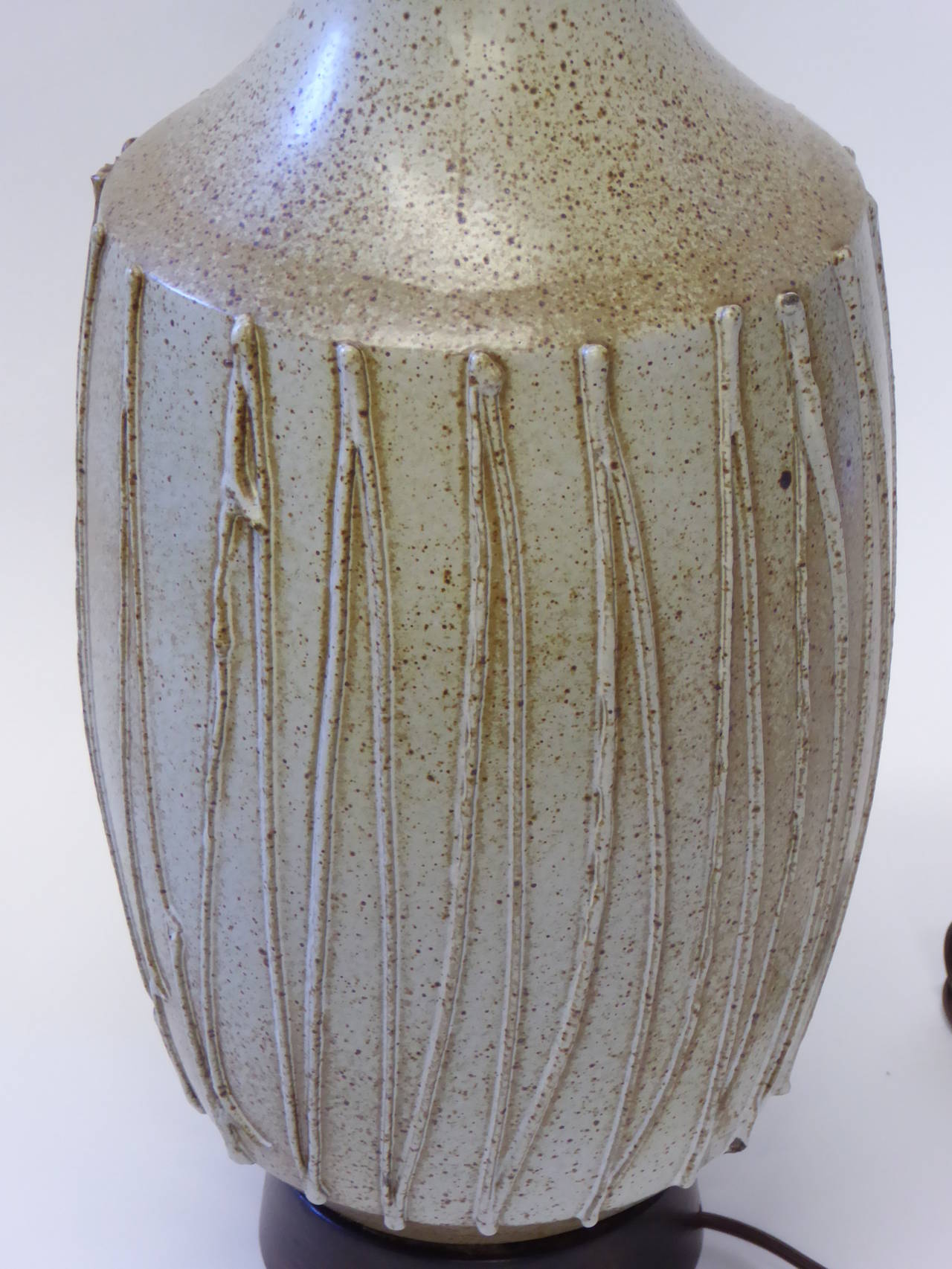 Architectural Pottery Table Lamp by David Cressey California Ceramist, 1960s 2