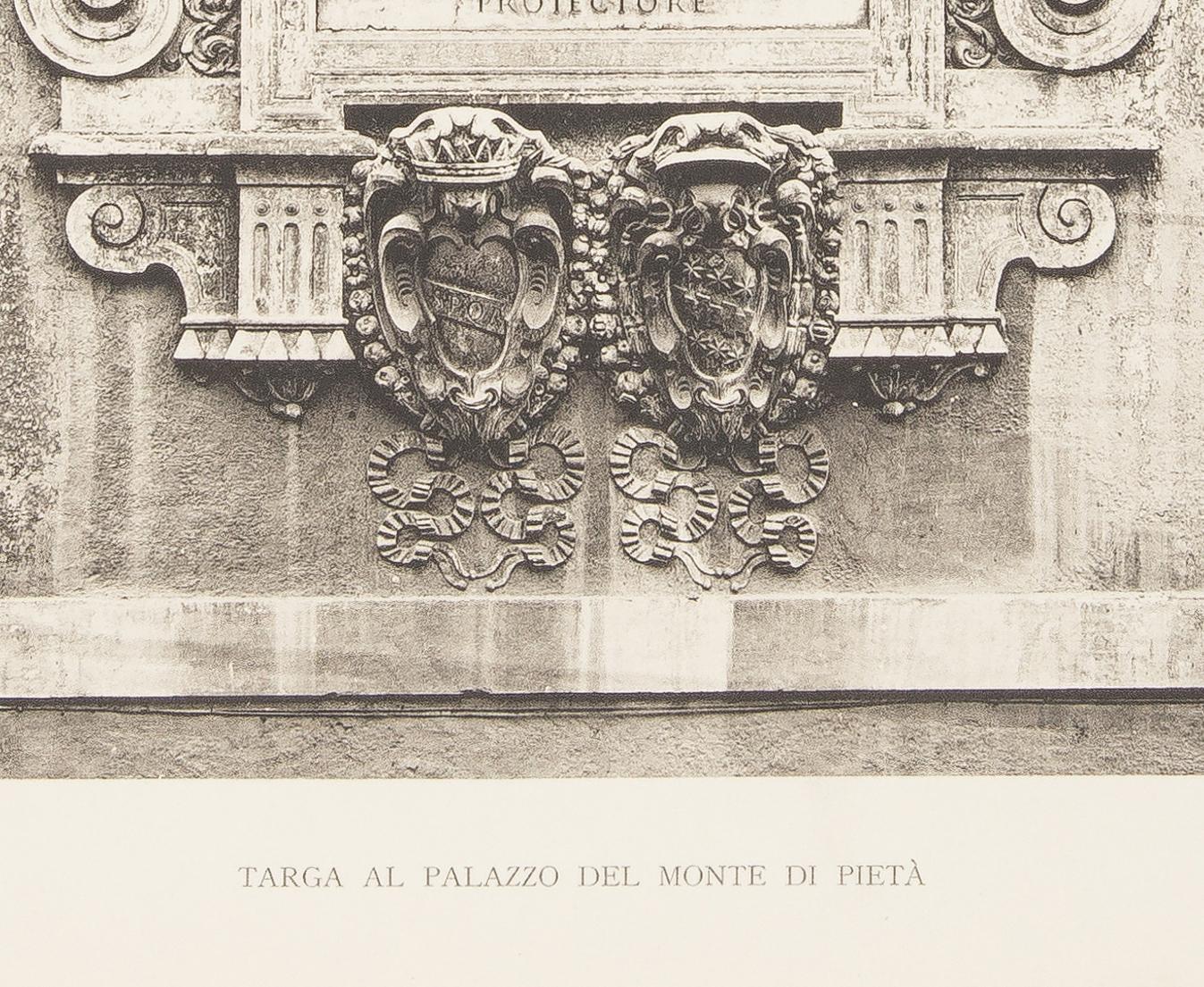 Architectural Prints, Italy, Early 1900s 5