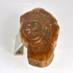 Door Handle in Petrified Wood Push Pull Architectural