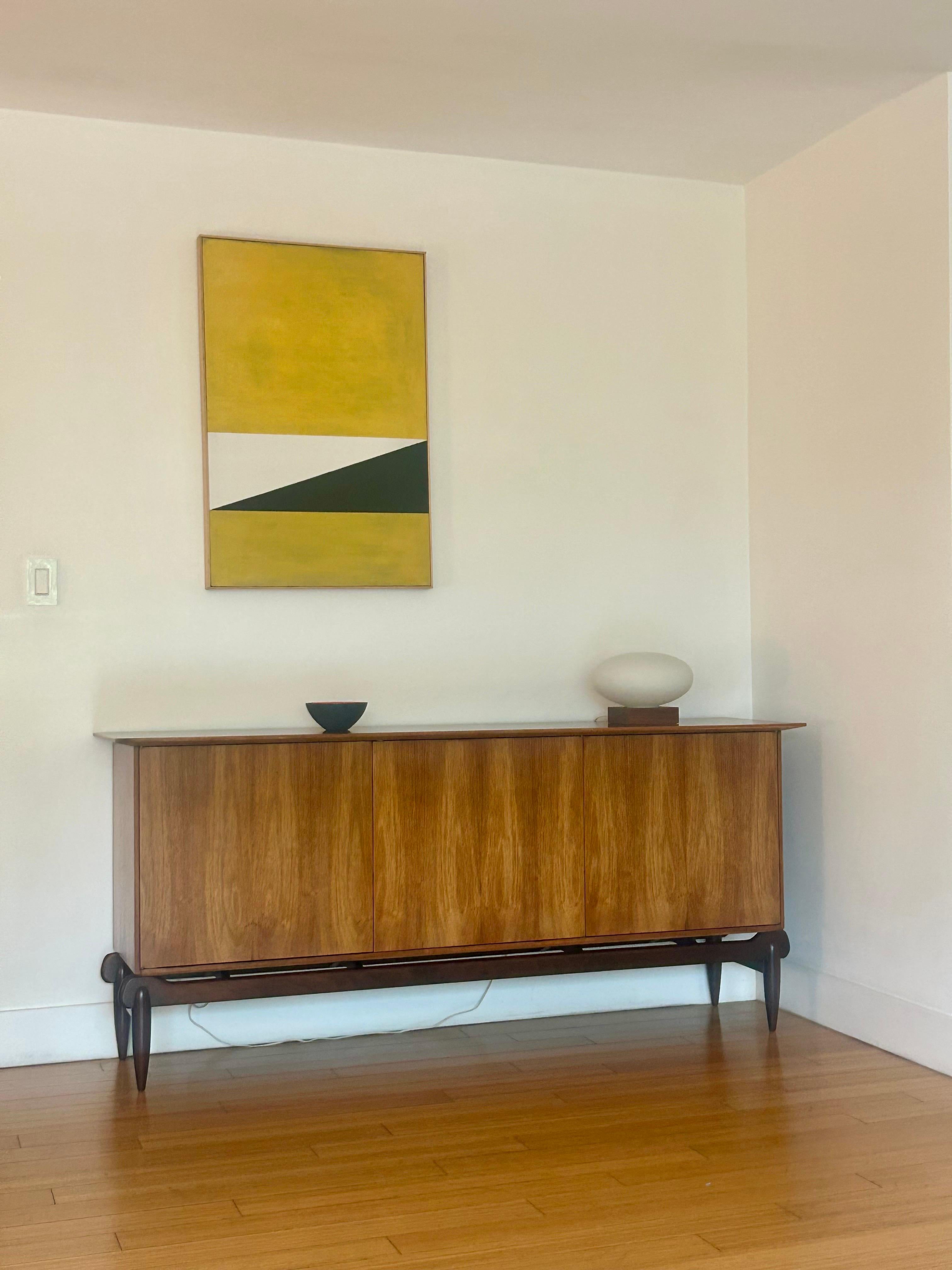 Americano Credenza architettonica in palissandro Greta Grossman in vendita