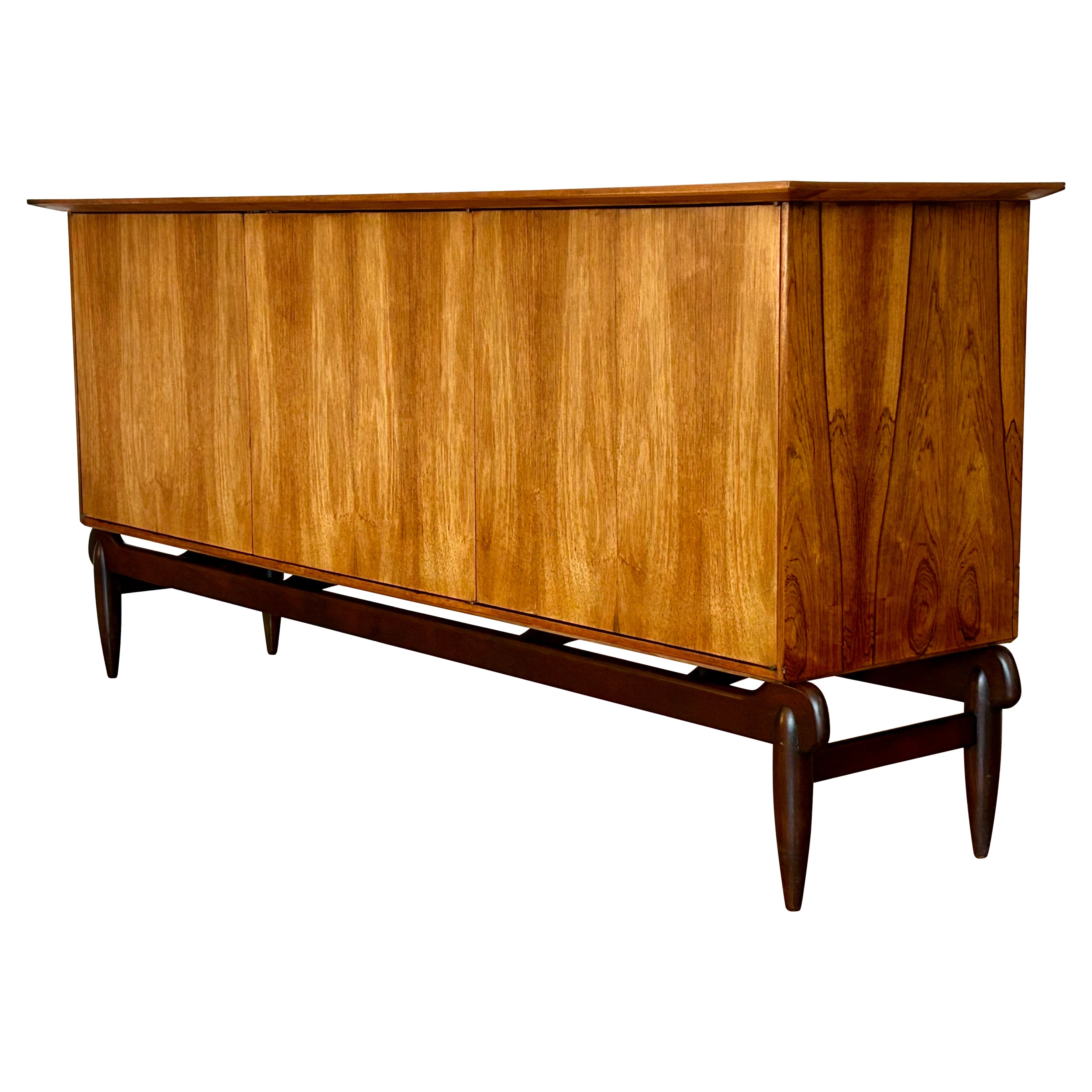 Architectural Rosewood Sideboard Greta Grossman