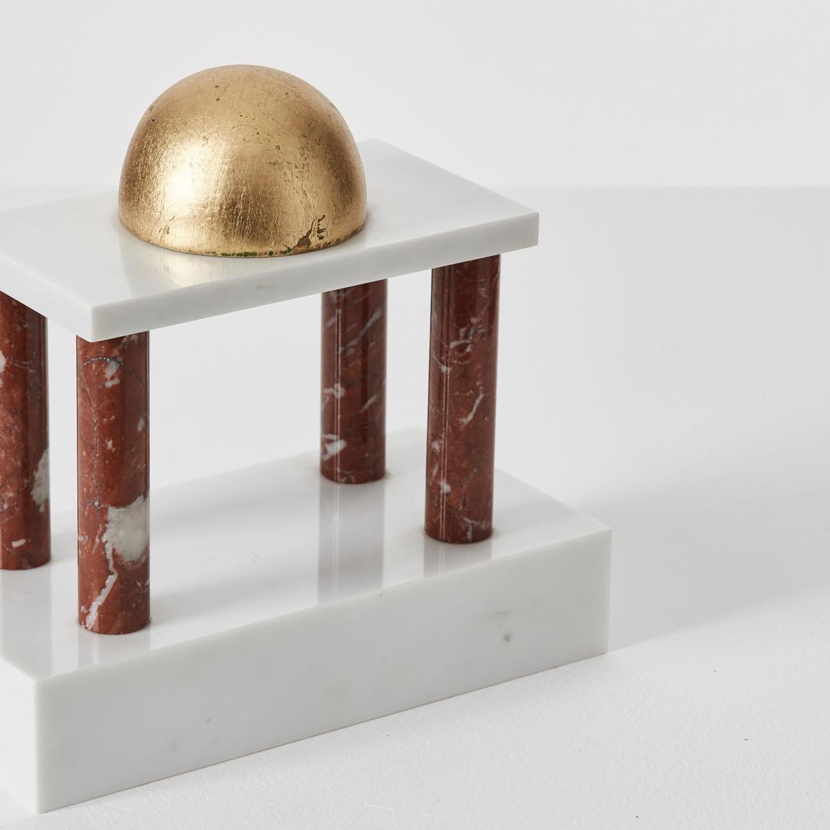 Late 20th Century Architectural Sculpture by Sottsass for Ultima Edizione, Italy 1986 For Sale