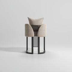 Architectural Steel Mesh and Frame "Entity" Counter Stool, Parisii Collection