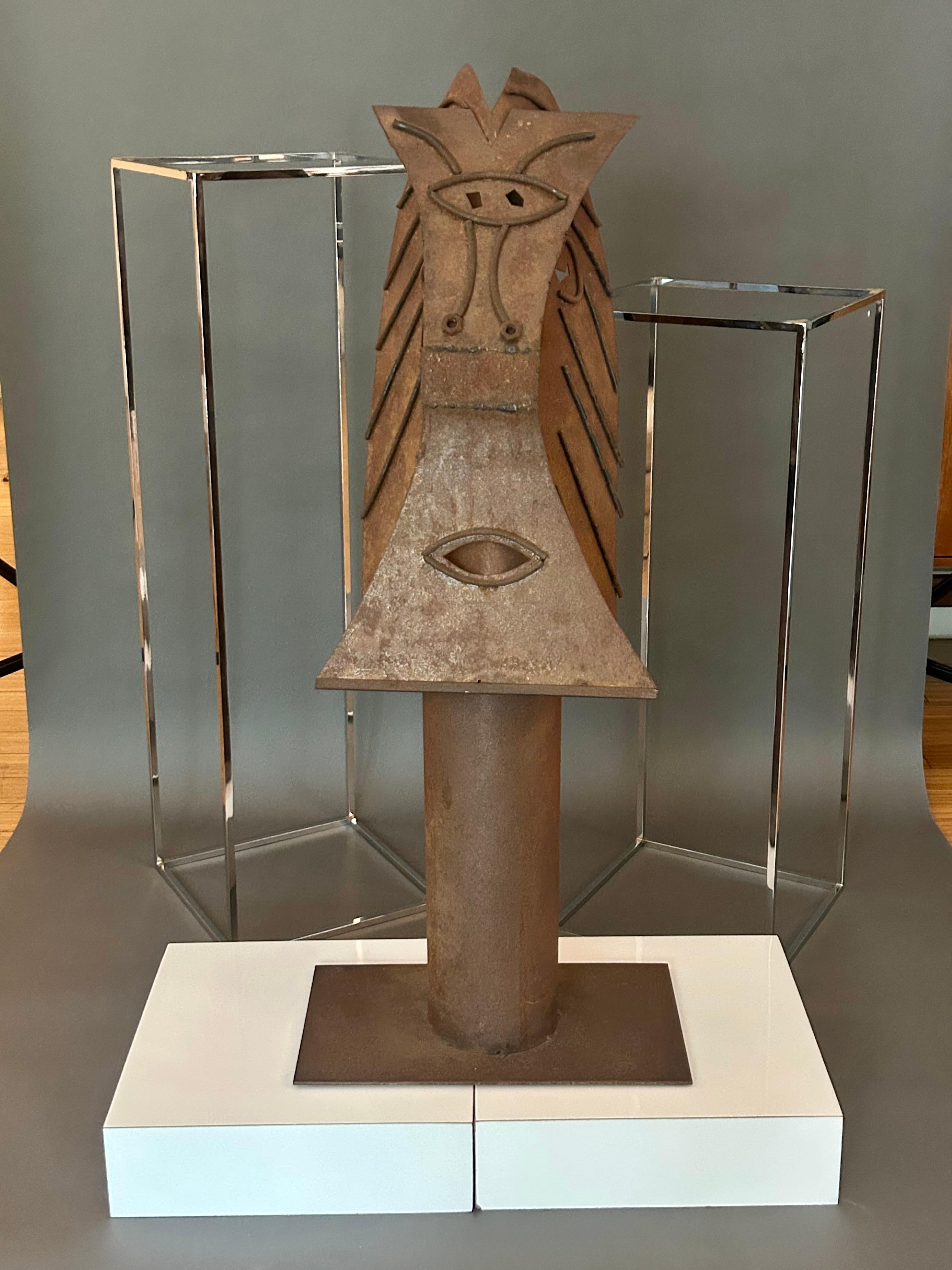 Pedestales de acero arquitectónico con tableros laminados en venta 9