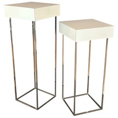 Architectural Steel Pedestals with Laminate Tops