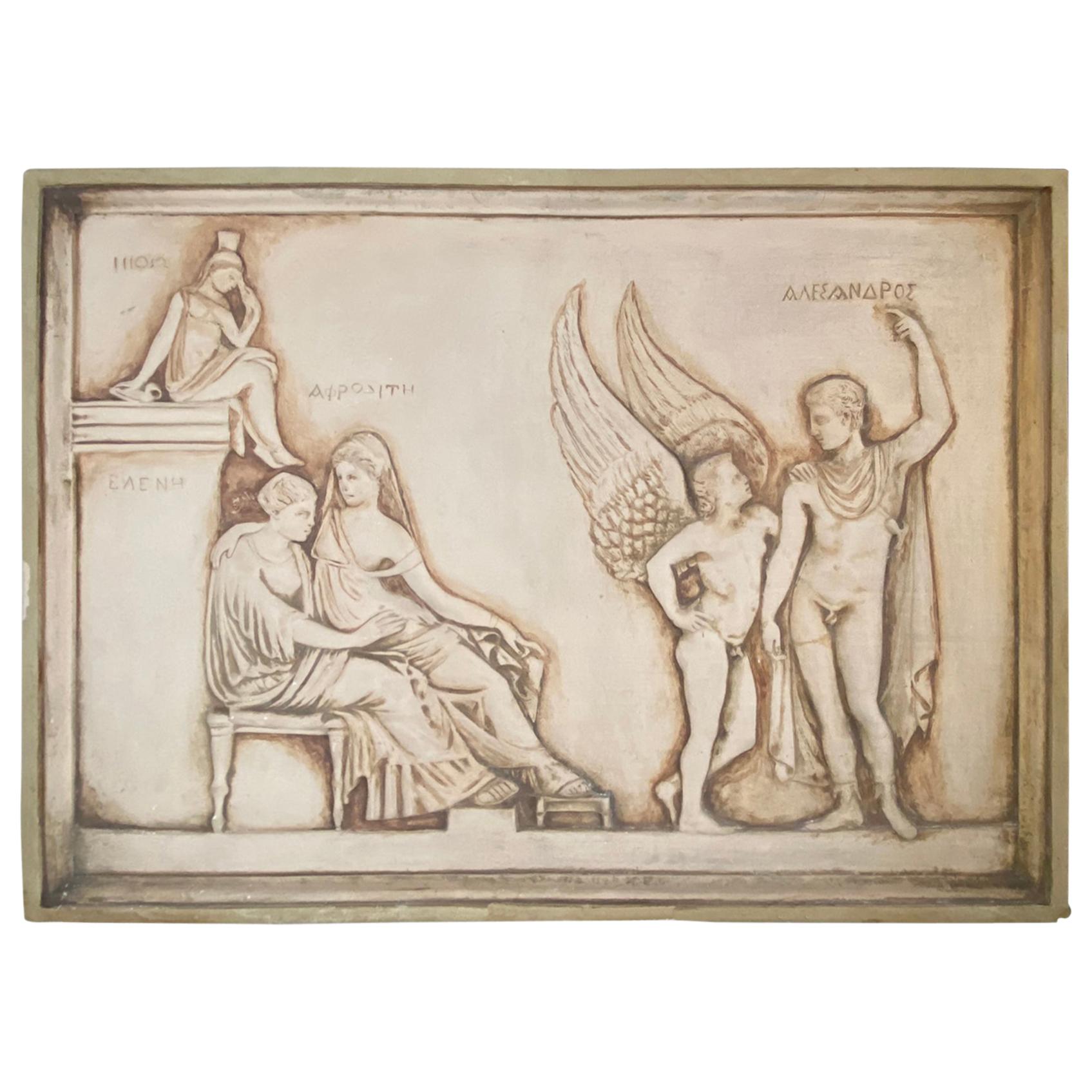 Architectural Terra-cotta Bas Relief Sculpture Plaques Italian Terracotta For Sale