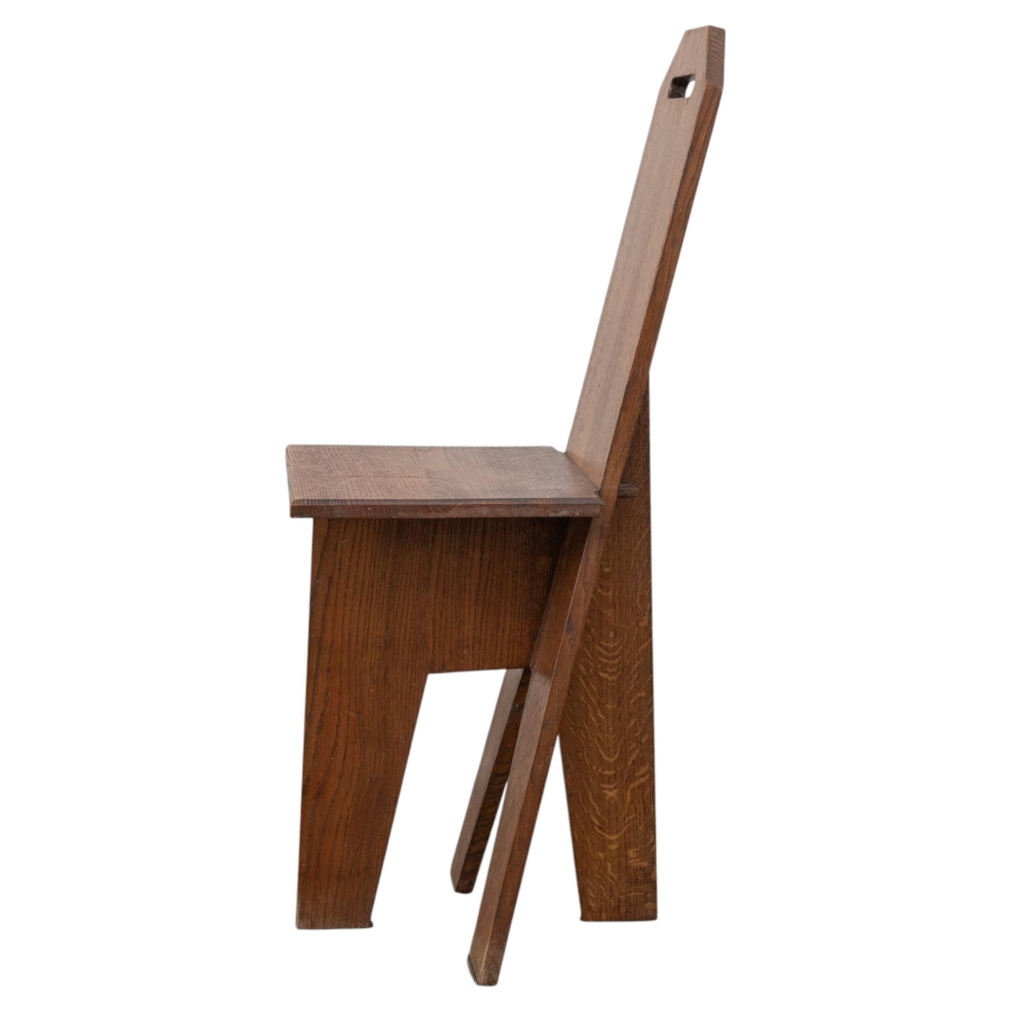 Architectural Vernacular Oak Chair (1 of 5)