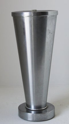 Architectural Vintage Retro Chromed Standing Ashtray Ashstand