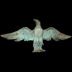 Architectural Wall Hanging Bronze Eagle
