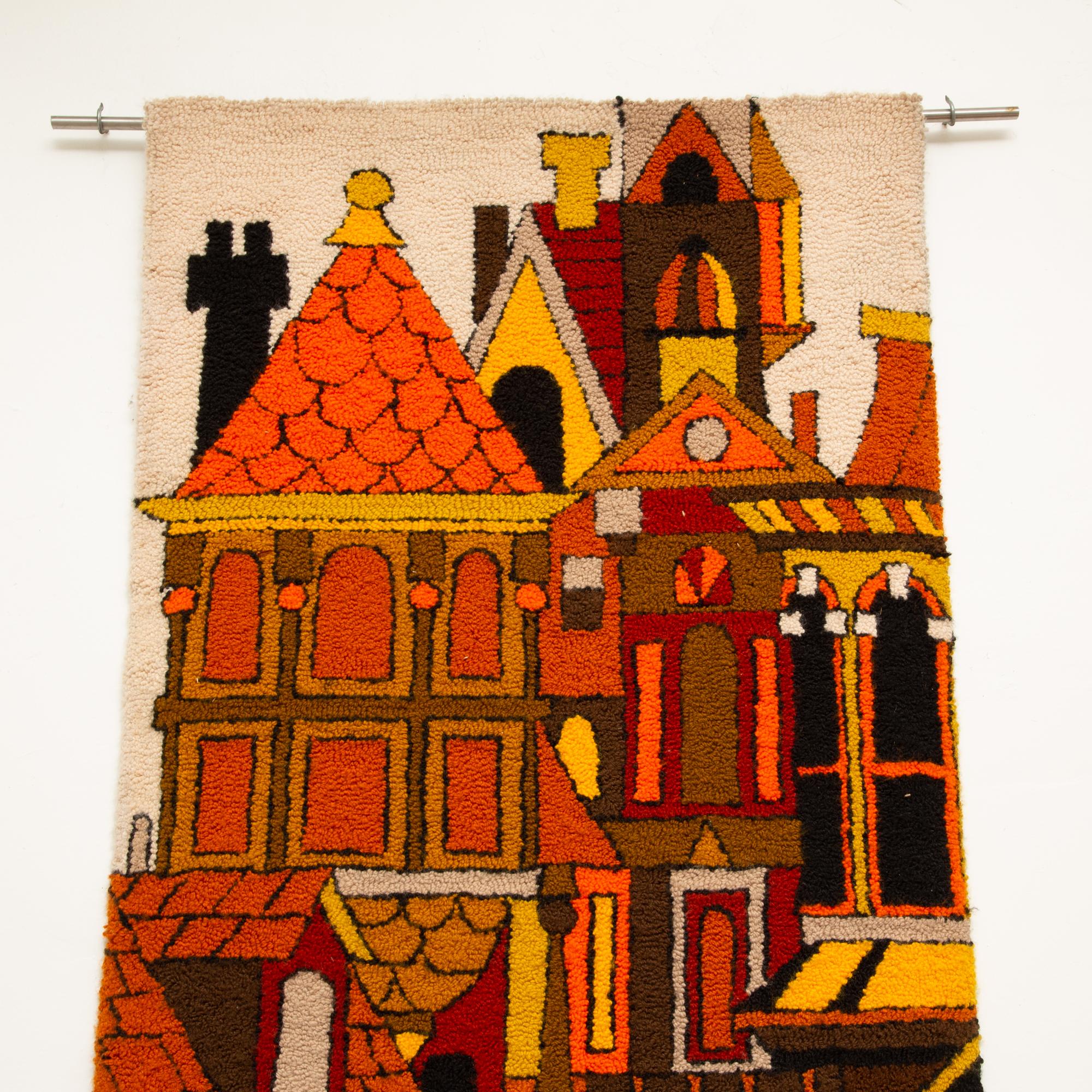 American Architectural Wall Hanging Tapestry