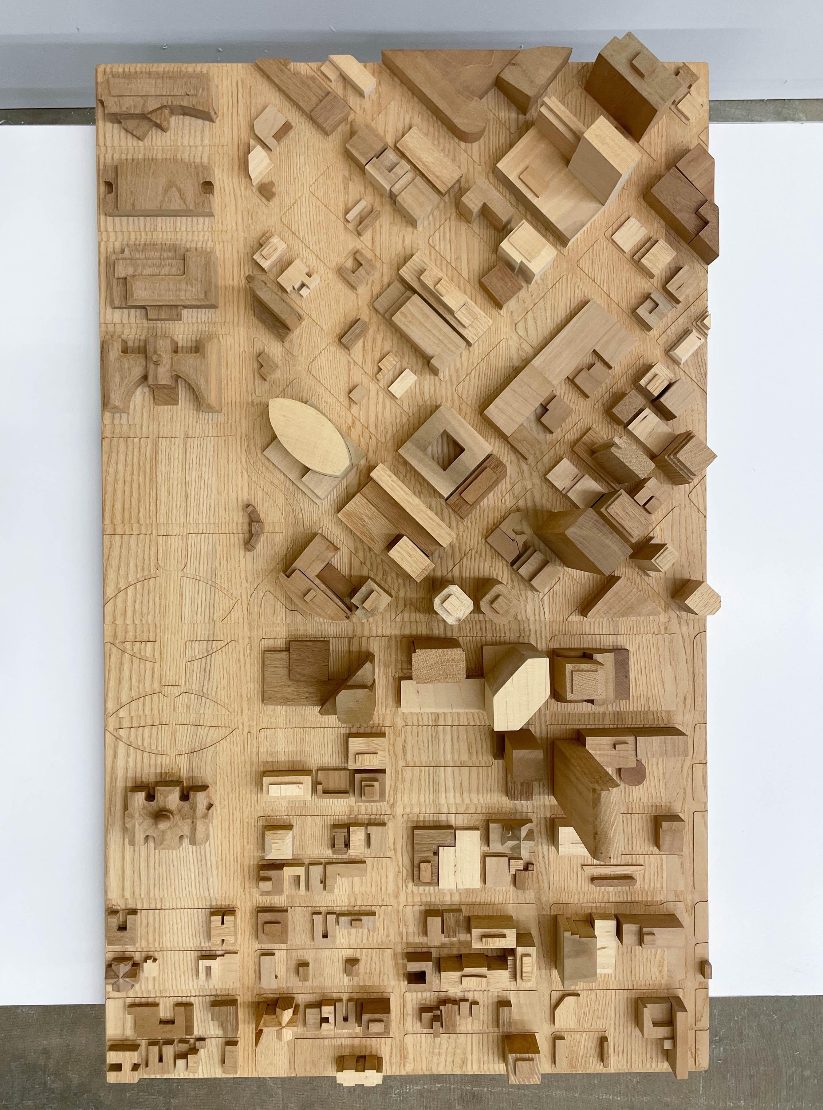 Architectural Wood Model of Denver, CO. For Sale 9