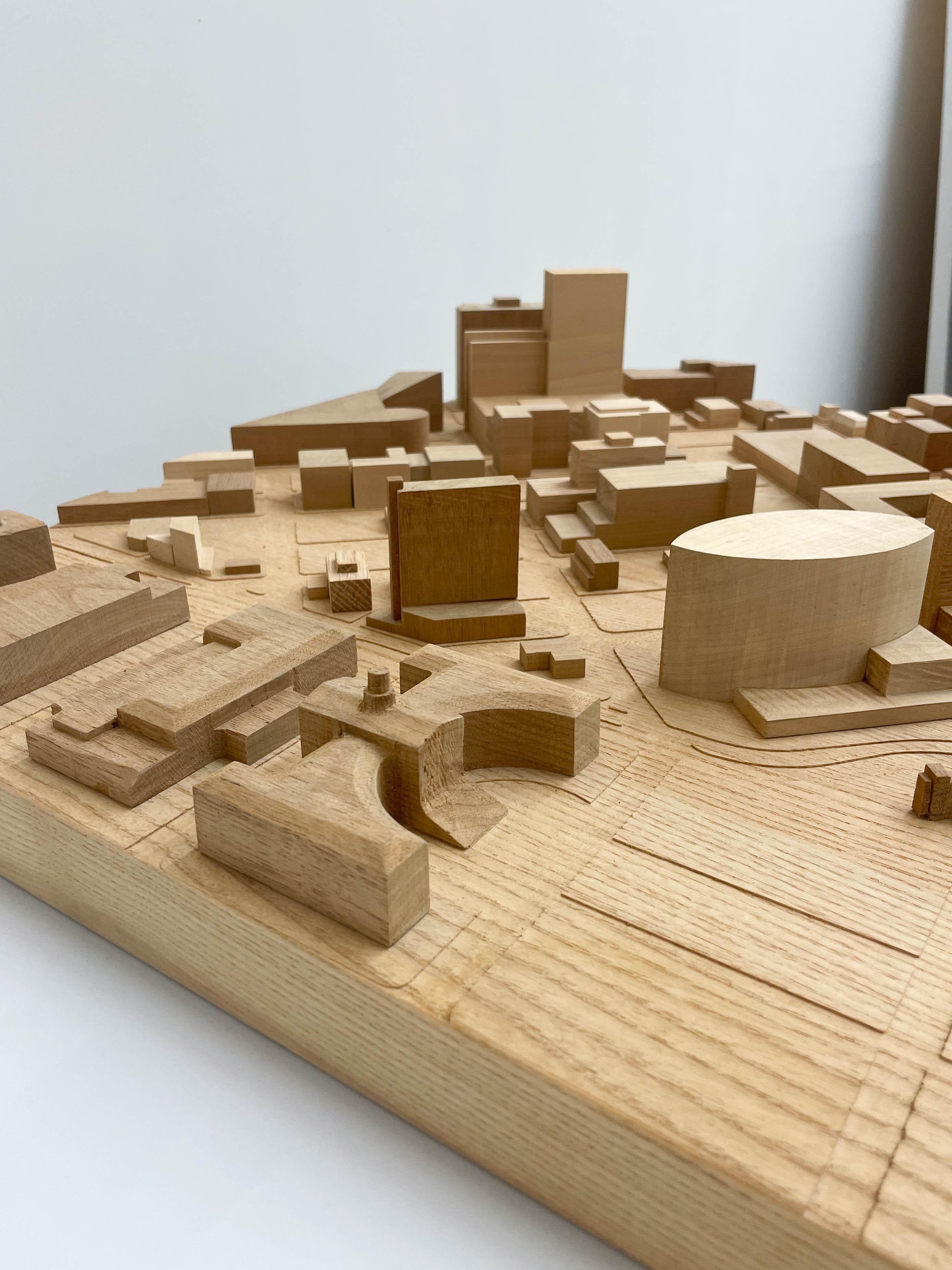 Architectural Wood Model of Denver, CO. For Sale 11