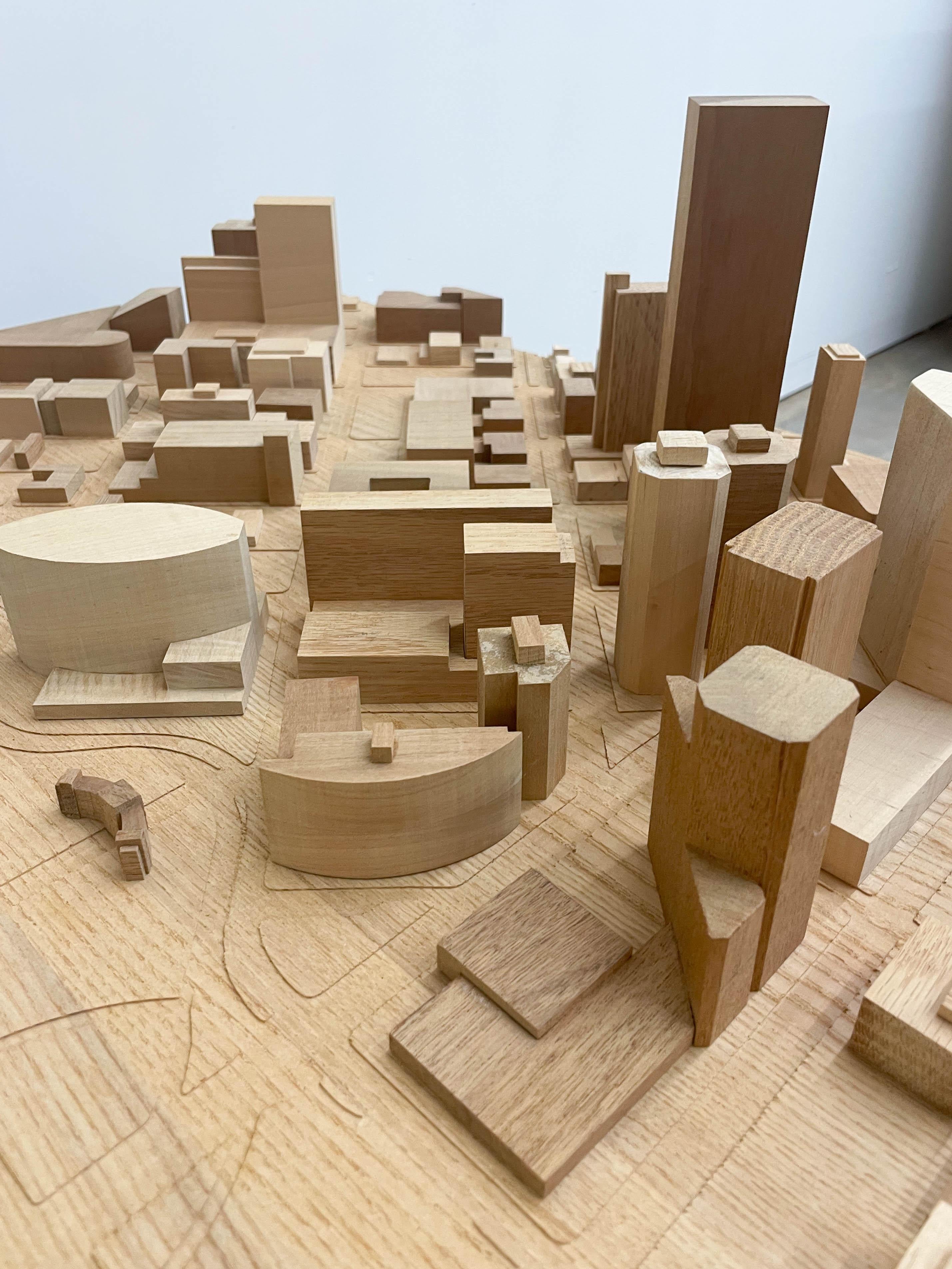 Architectural Wood Model of Denver, CO. For Sale 12