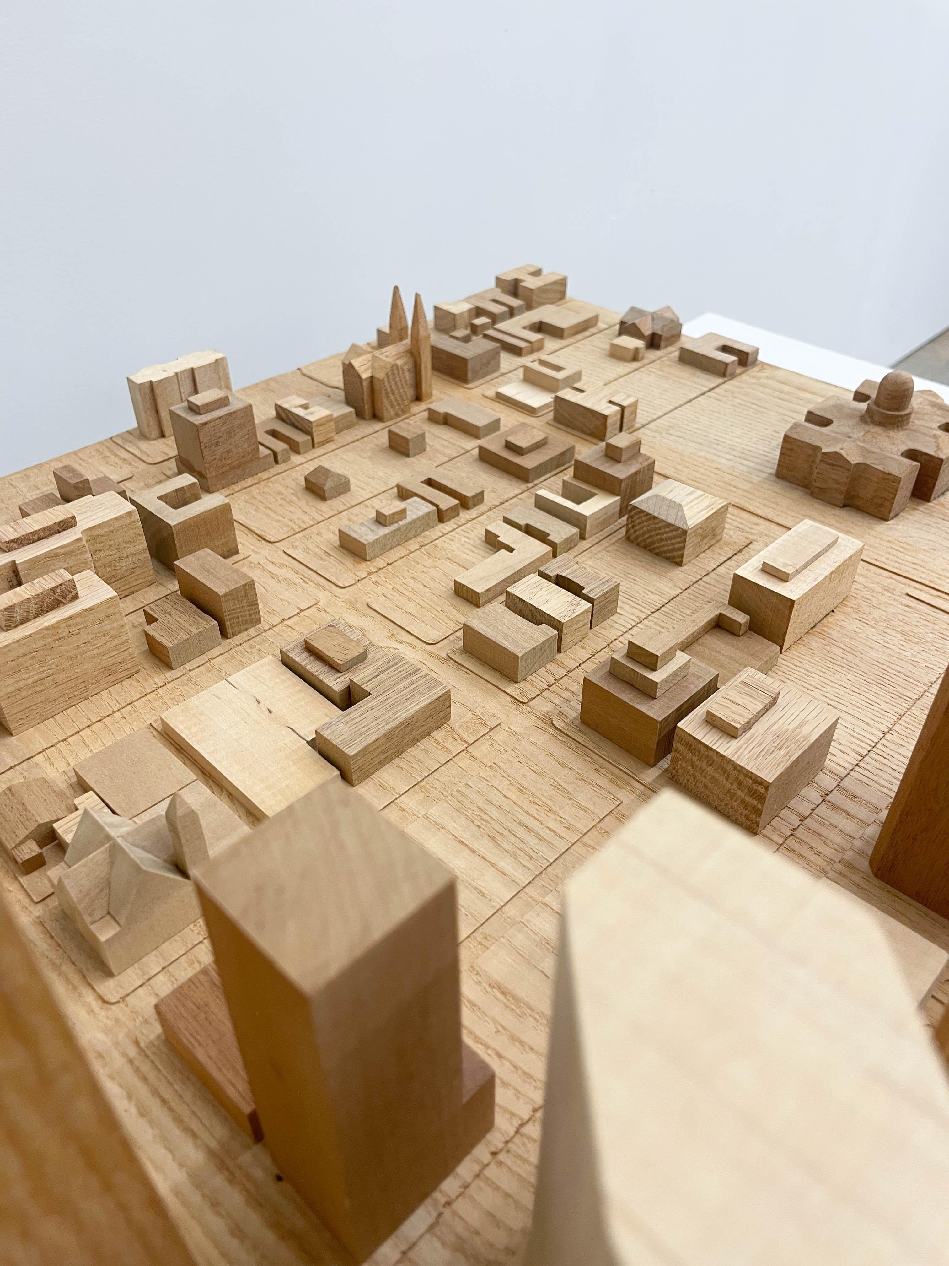 Architectural Wood Model of Denver, CO. For Sale 2