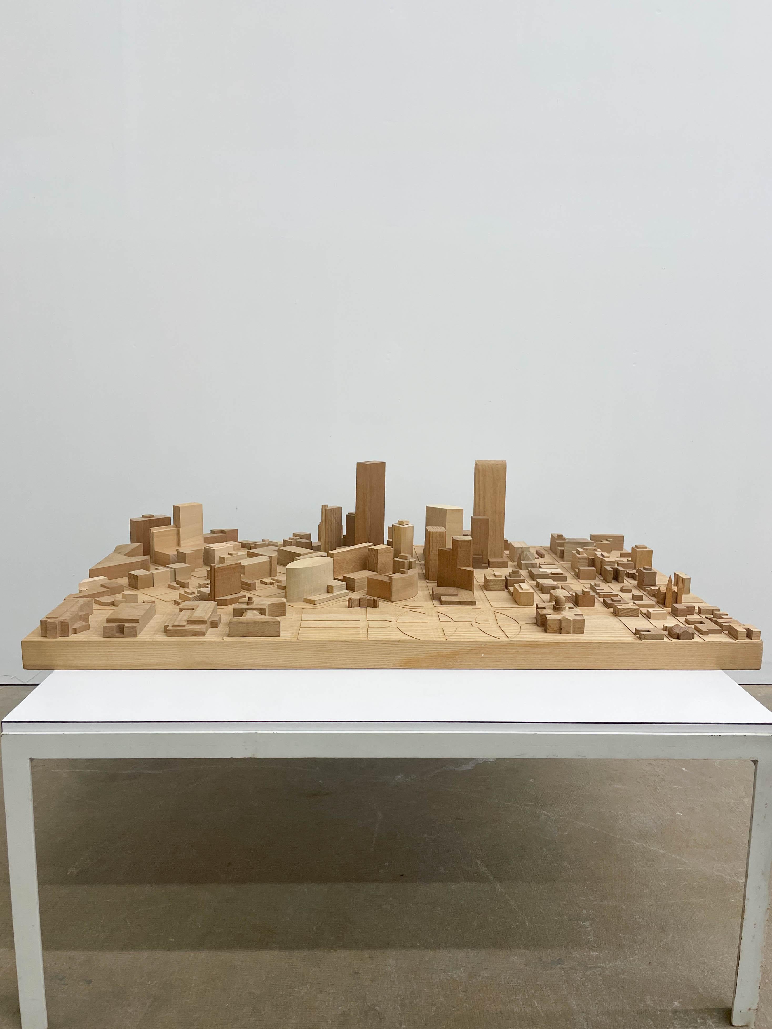Architectural Wood Model of Denver, CO. For Sale 3